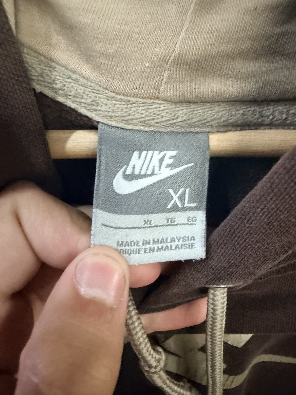 Nike Vintage Nike Hoodie Size US XL / EU 56 / 4 - 3 Thumbnail