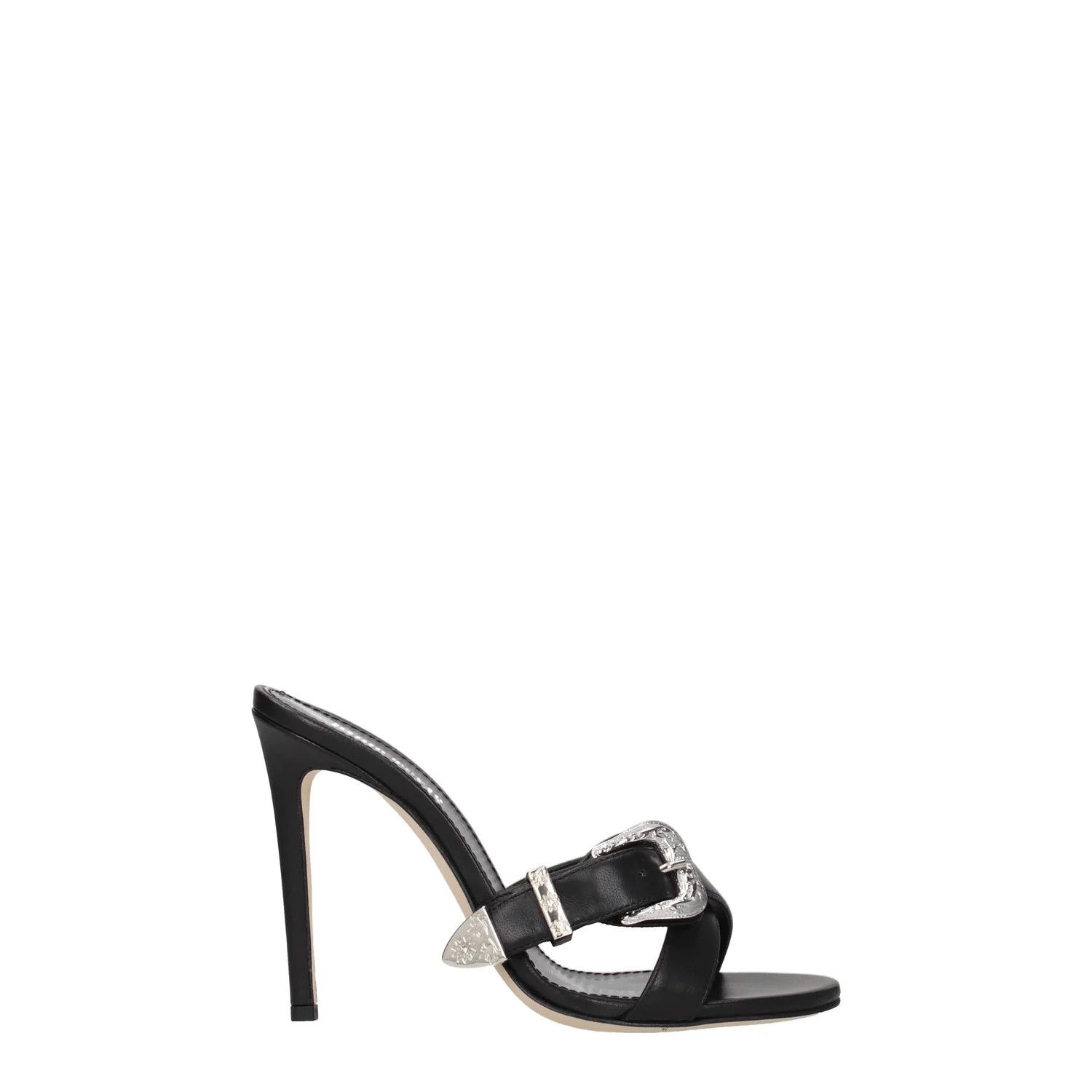 Paris Texas ob1o1e1124 Leather Sandals in Black Size US 10 / IT 40 - 1 Thumbnail