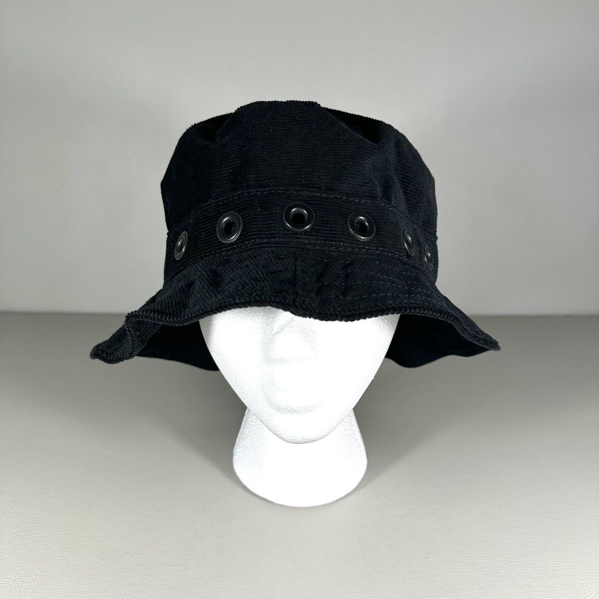 Other Marc Vachon Warlock Black Corduroy Bucket Hat Size ONE SIZE - 1 Thumbnail