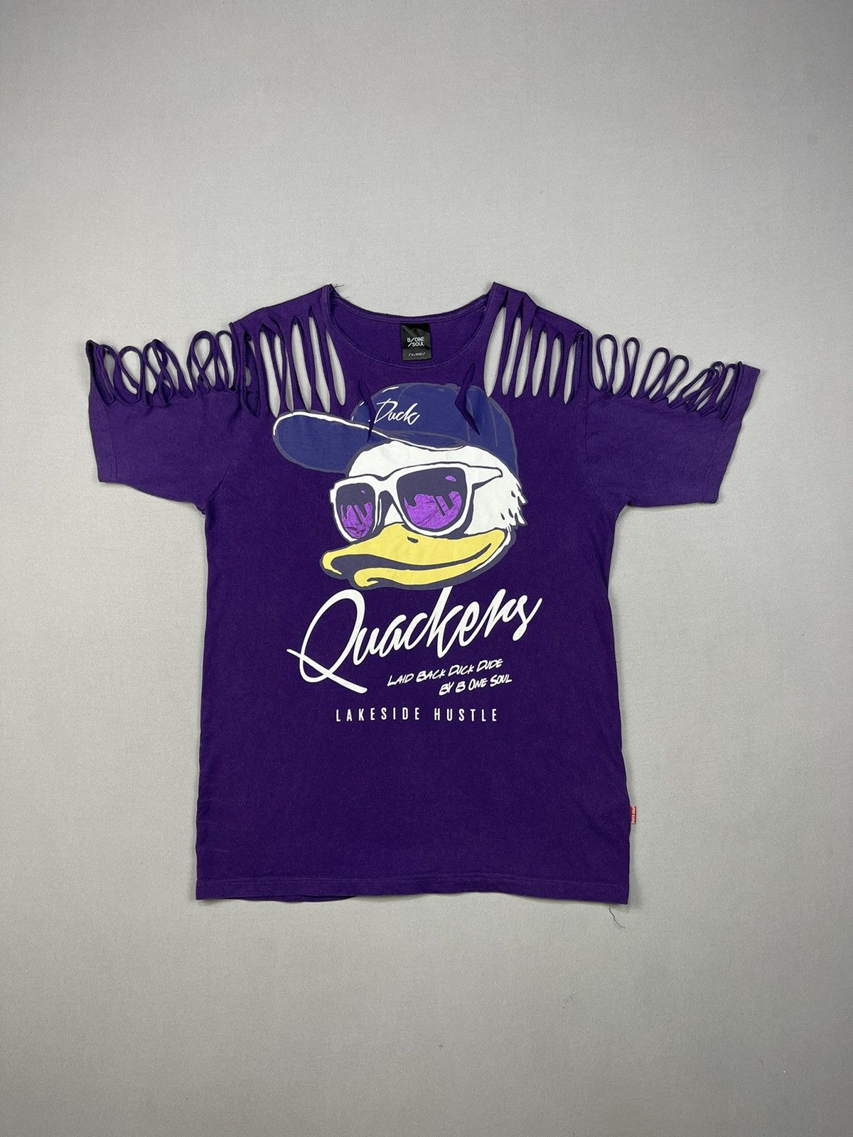 Japanese Brand B One Soul DUCK Quackery Custom In Scissor Shirt Size L / US 10 / IT 46 - 1 Thumbnail