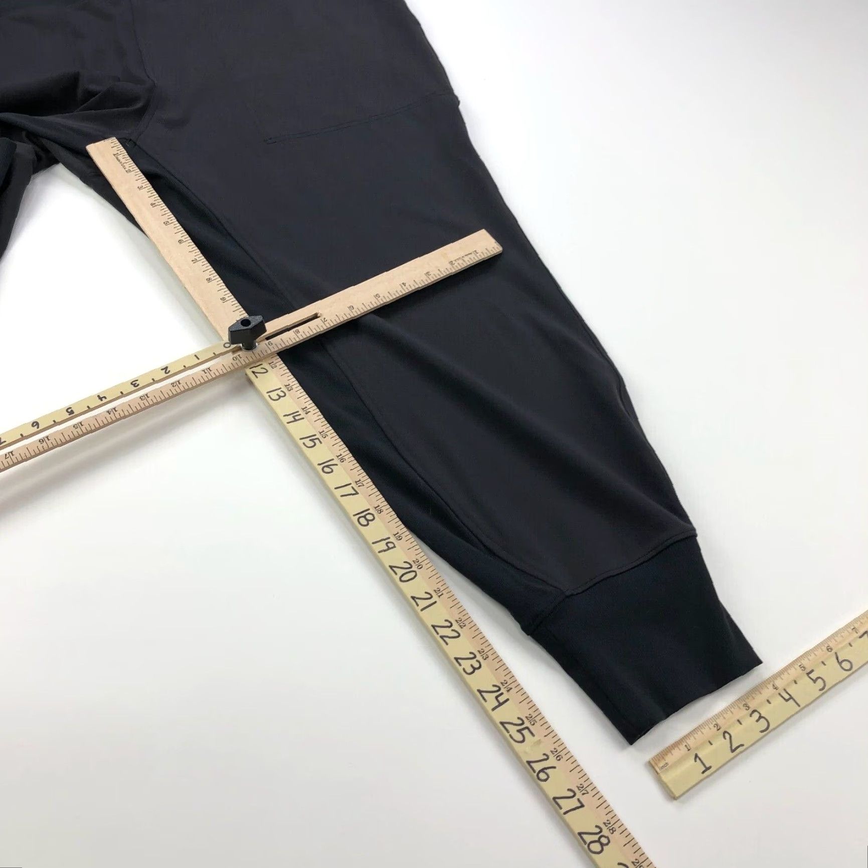 Athleta Athleta 2X (Fit 40W 27L) Venice Jogger Pants Black 597888 Size 40" / US 18 - 3 Thumbnail