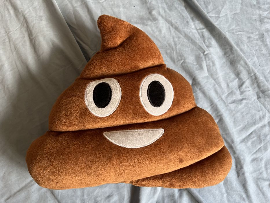 Other Throwboy Brown Emoji Pillow Poop Poo Plush Grailed