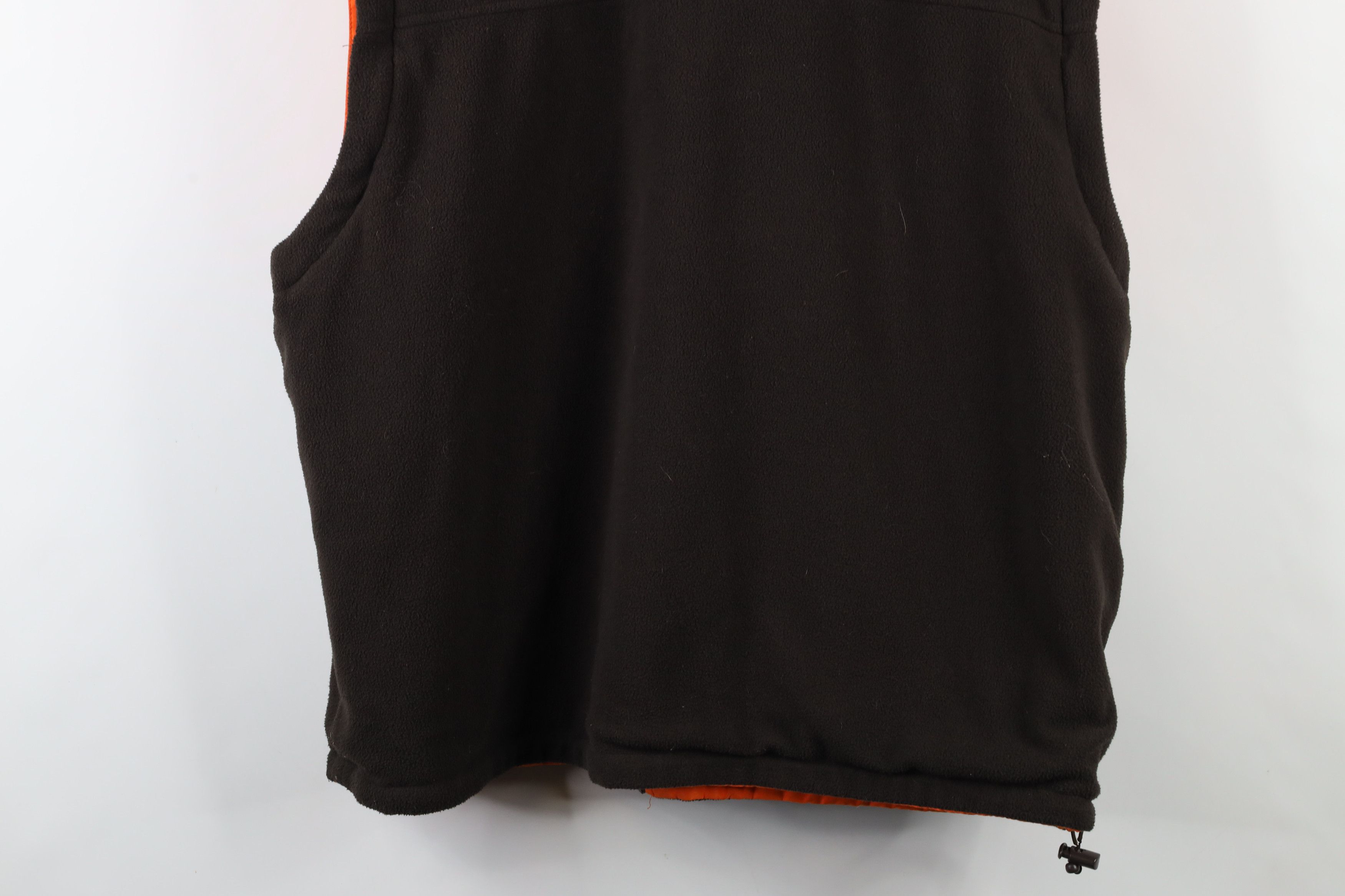 Vintage Vintage NFL Reversible Cleveland Browns Football Vest Jacket Size US XL / EU 56 / 4 - 18 Thumbnail