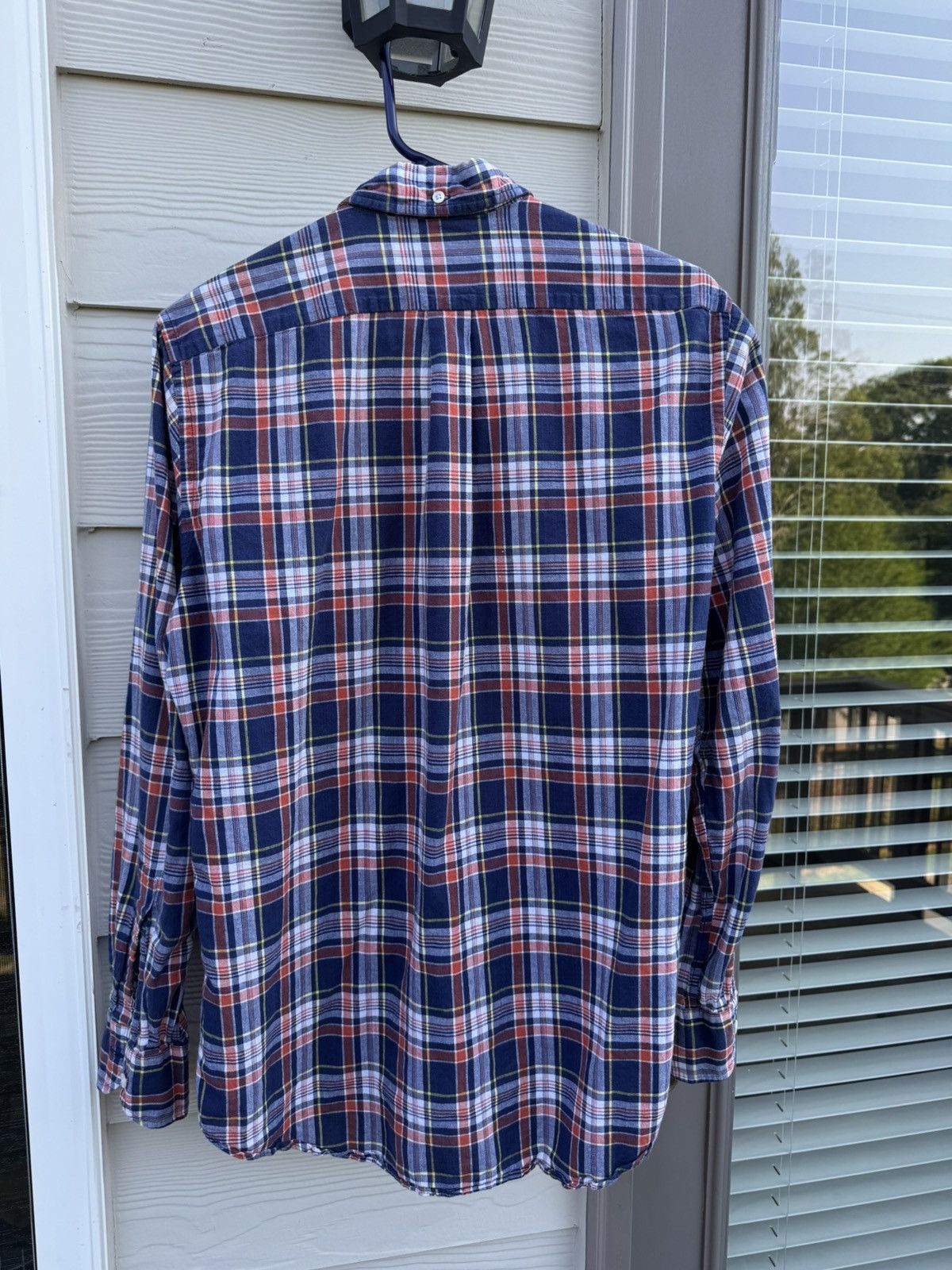 Drake's Easyday Plaid Button Up Shirt Long Sleeve Size 16 - 41 Size US M / EU 48-50 / 2 - 3 Thumbnail