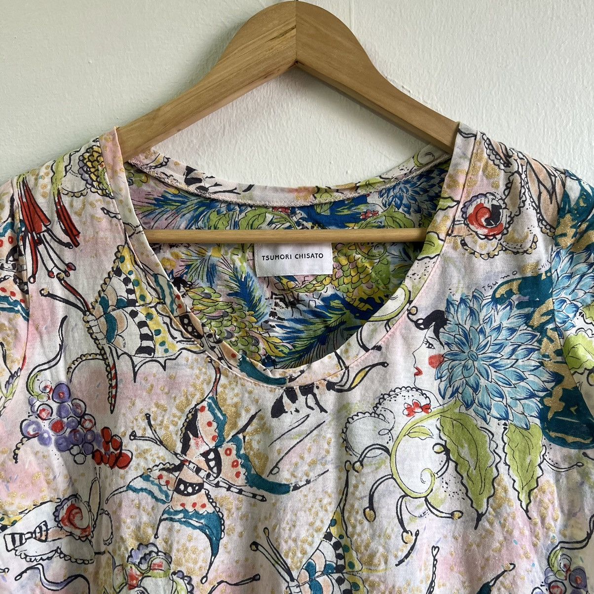 Issey Miyake × Tsumori Chisato TSUMORI CHISATO BY ISSEY MIYAKE FULLPRINT TEE Size S / US 4 / IT 40 - 2 Thumbnail