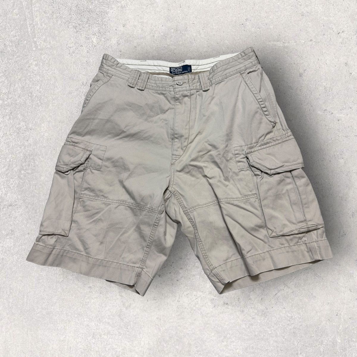 Polo Ralph Lauren × Vintage Vintage Polo cargo shorts Size US 36 / EU 52 - 1 Thumbnail