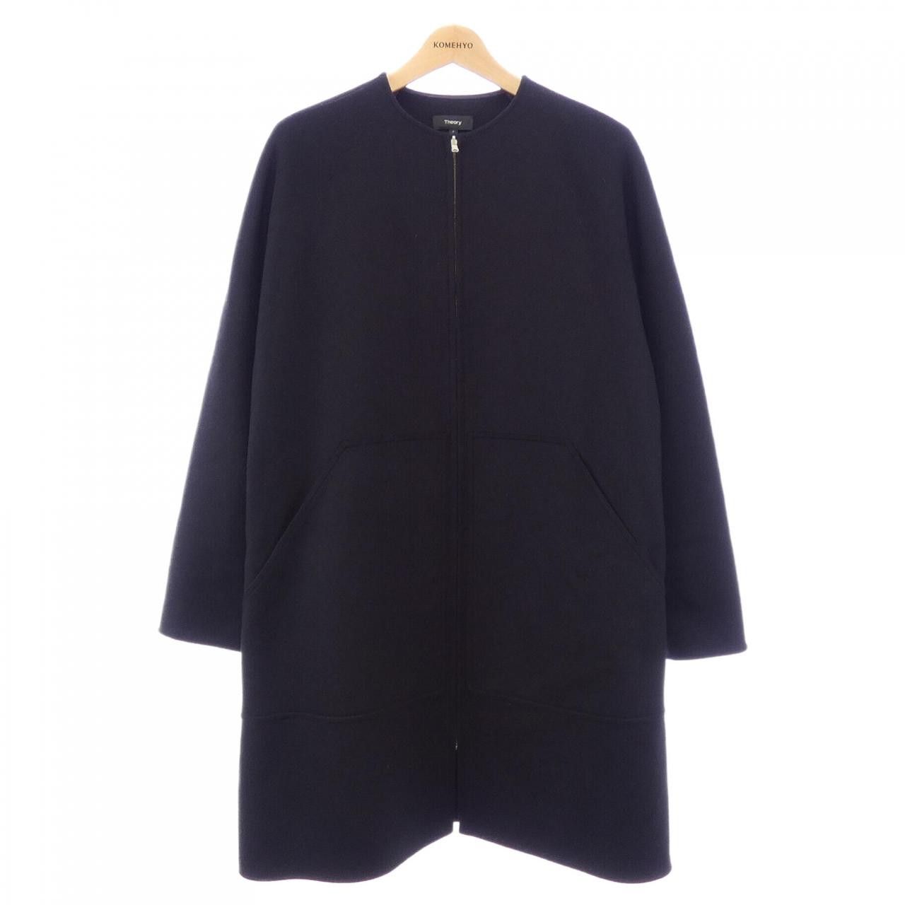 Theory Theory Theory Cashmere Blend Coat Textile Outerwear DUTY FREE for USA Size ONE SIZE - 1 Thumbnail