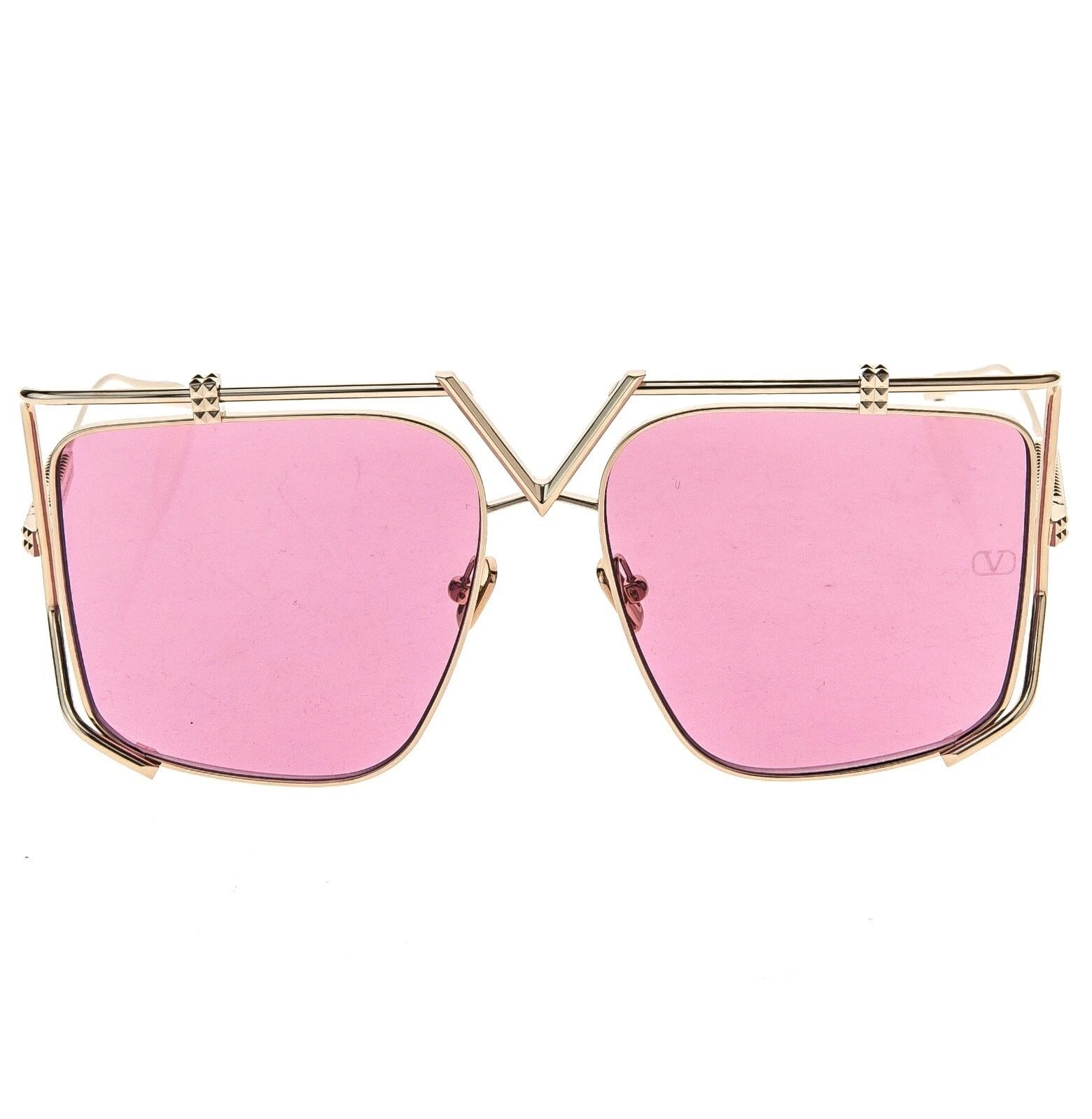 Valentino VALENTINO V LIGHT VLS116 Gold Titanium VLS 116C Sunglass Size ONE SIZE - 12 Thumbnail