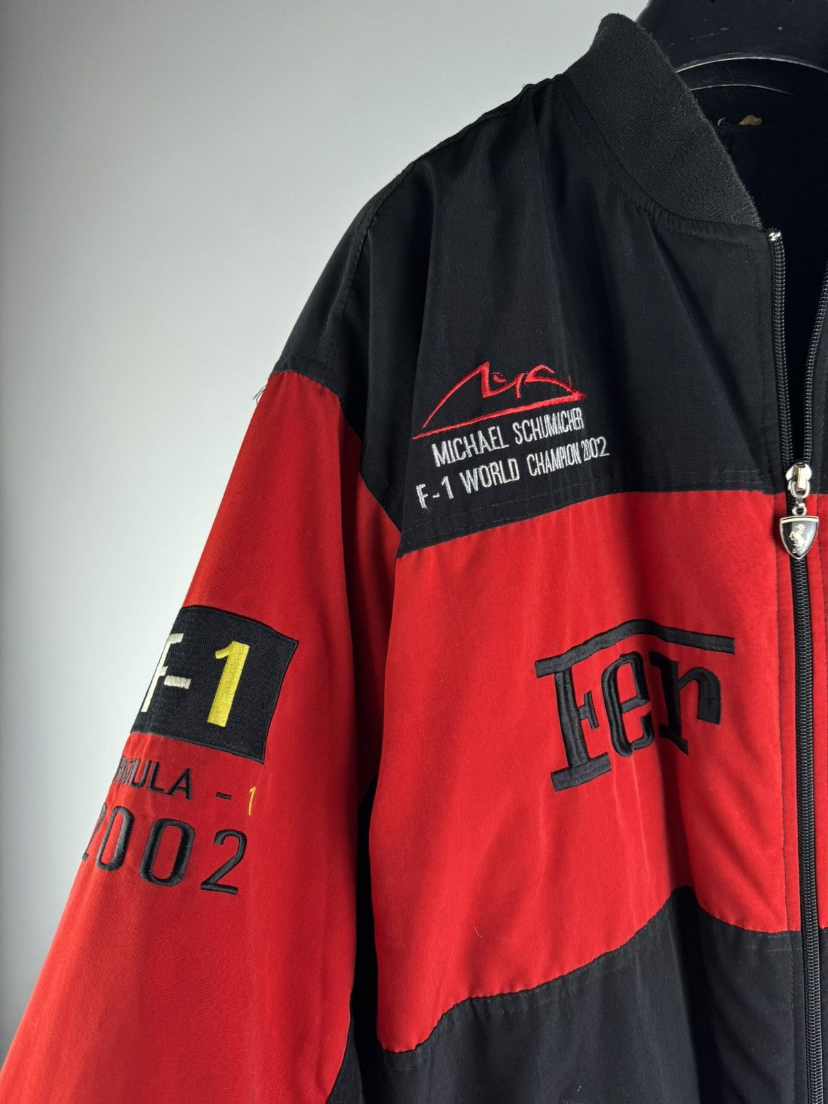 Ferrari Vintage Ferrari Michael Schumacher 2002 Formula 1 Jacket F1 Size US L / EU 52-54 / 3 - 5 Thumbnail
