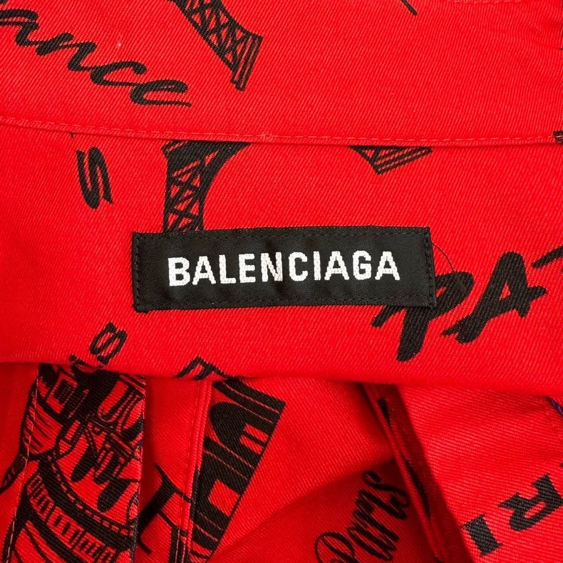 Balenciaga Balenciaga Paris Eiffel Tower Arc de Triomphe Element Print Size US XXS / EU 40 - 7 Thumbnail