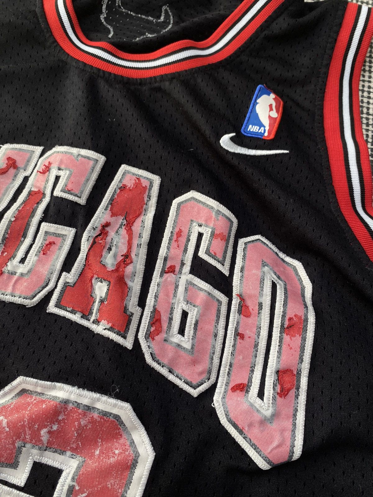 Nike × Vintage Rare vintage NBA Chicago bulls #23 Jordan nike Jersey y2k Size US L / EU 52-54 / 3 - 5 Thumbnail