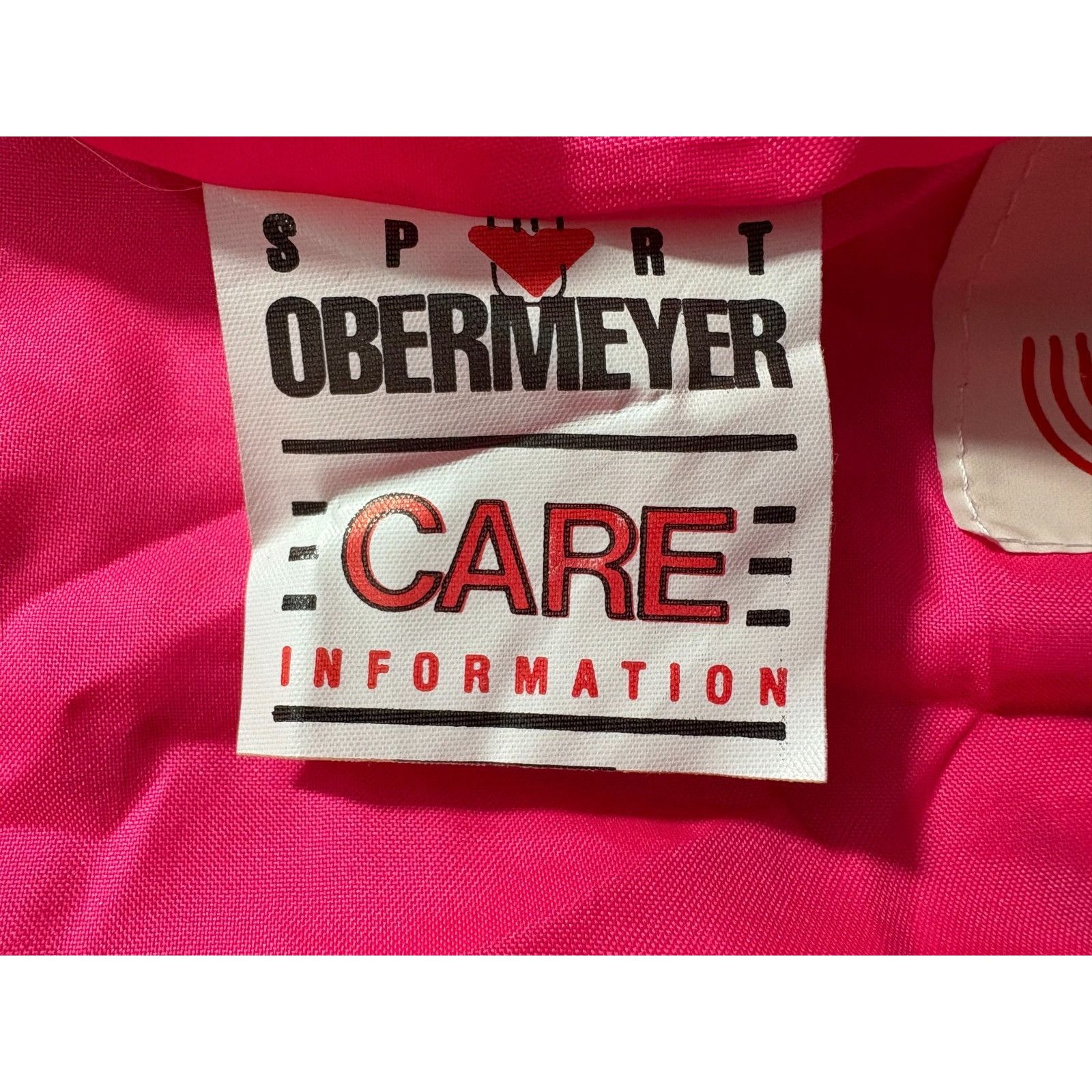 Obermeyer Obermeyer 3/4 Zip pullover Ski Jacket size 6 color Pink Neon Size S / US 4 / IT 40 - 4 Thumbnail