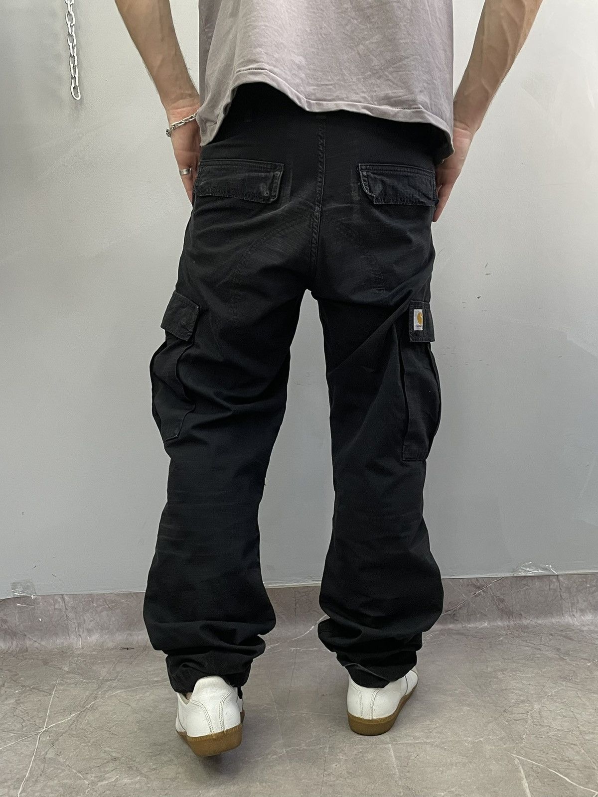 Carhartt Retro vintage sk8 y2k Carhartt regular cargo pants Size US 30 / EU 46 - 7 Thumbnail