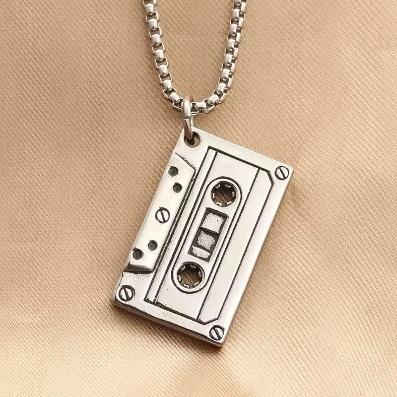 Jewelry Classic Cassette Pendant Necklace Size ONE SIZE - 2 Thumbnail