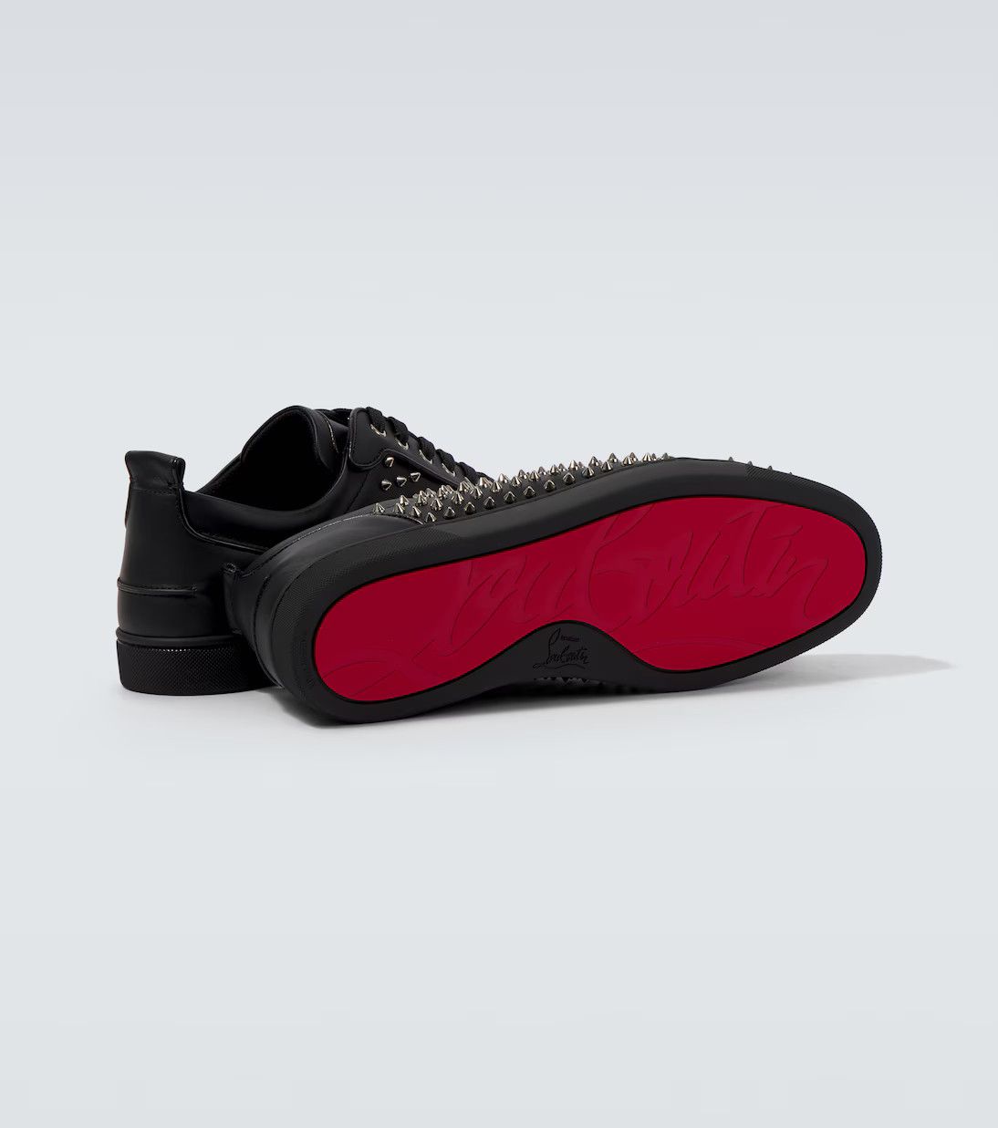 Christian Louboutin o1s1wg110226 Sneakers In Black Size US 7 / IT 37 - 6 Thumbnail
