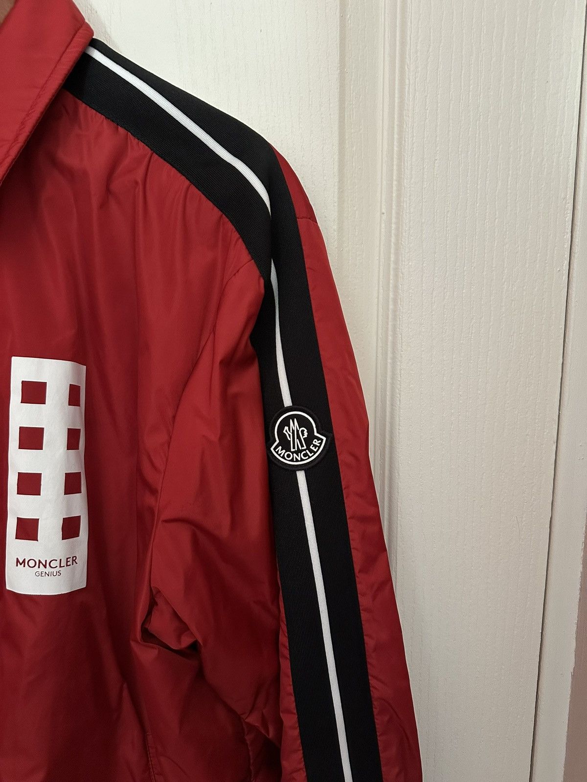 Moncler Genius × Palm Angels MONCLER × Palm Angels “I’m So High Genius” Coach Jacket Size US L / EU 52-54 / 3 - 2 Thumbnail