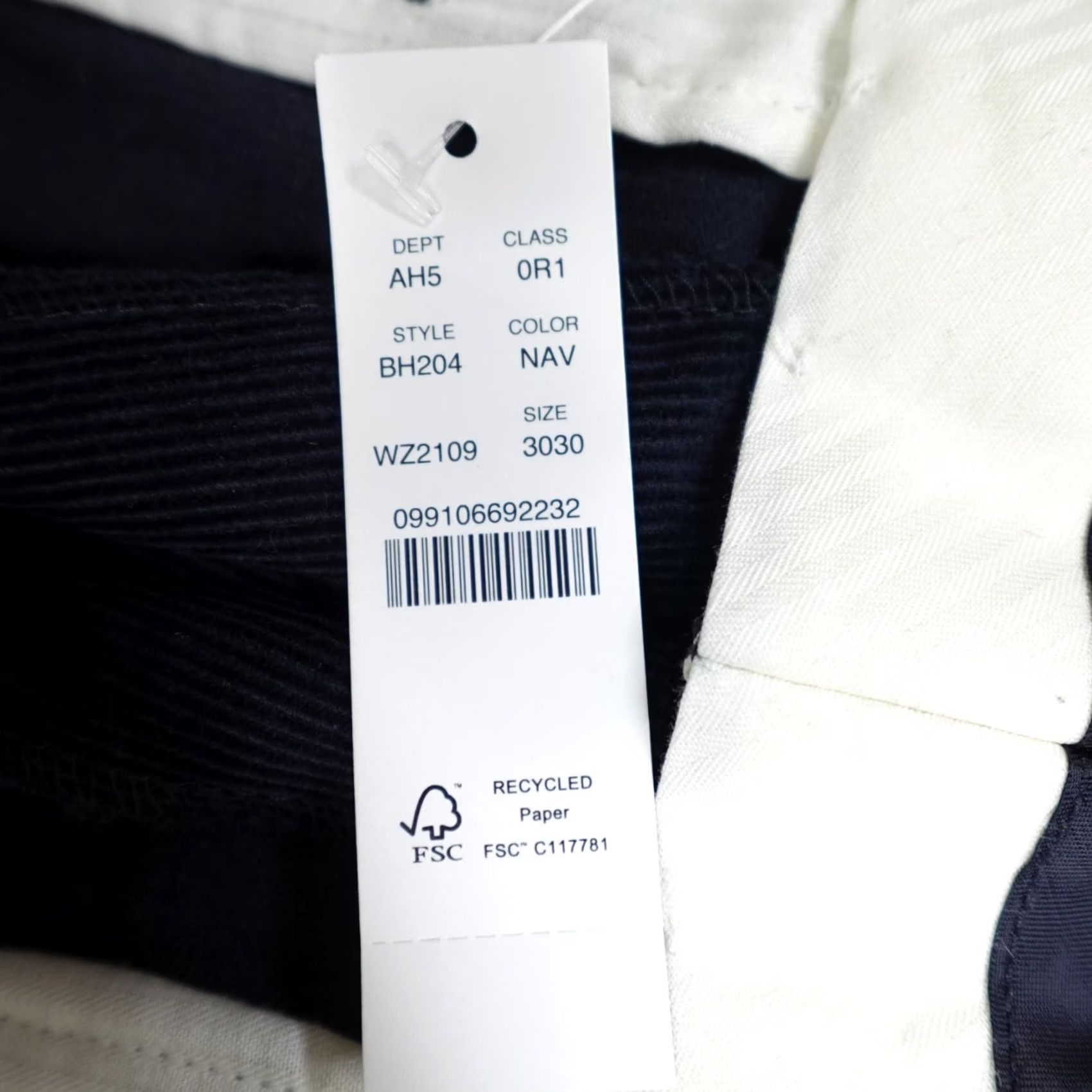 J.Crew J.CREW Pants Slim Blue Corduroy Brisbane Moss Ludlow 30 x 29 Mens Size US 30 / EU 46 - 2 Thumbnail