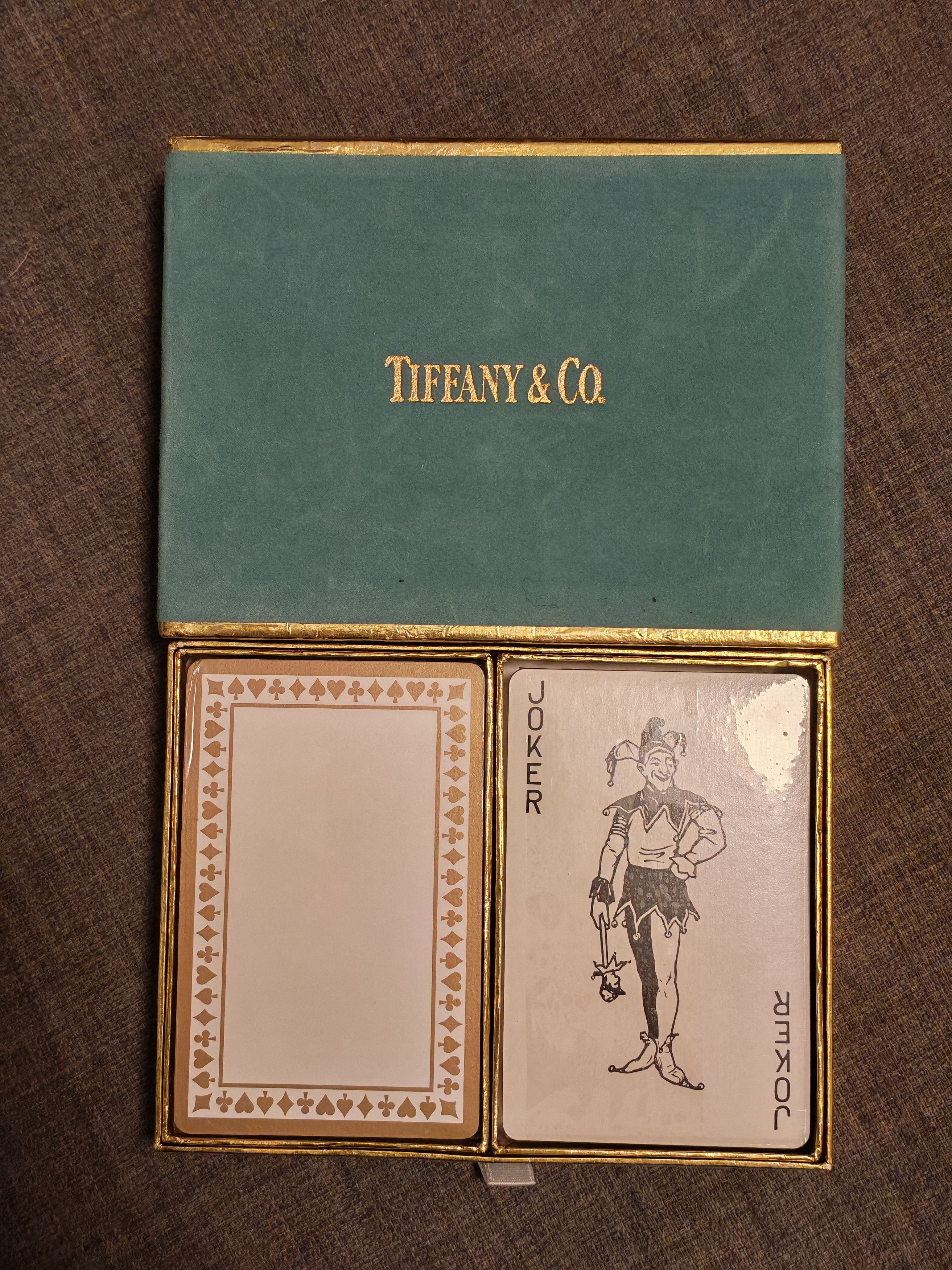 Tiffany & Co. TIFFANY & CO DECK CARD PLAYING CARD PRINTED CANADA Size ONE SIZE - 5 Thumbnail