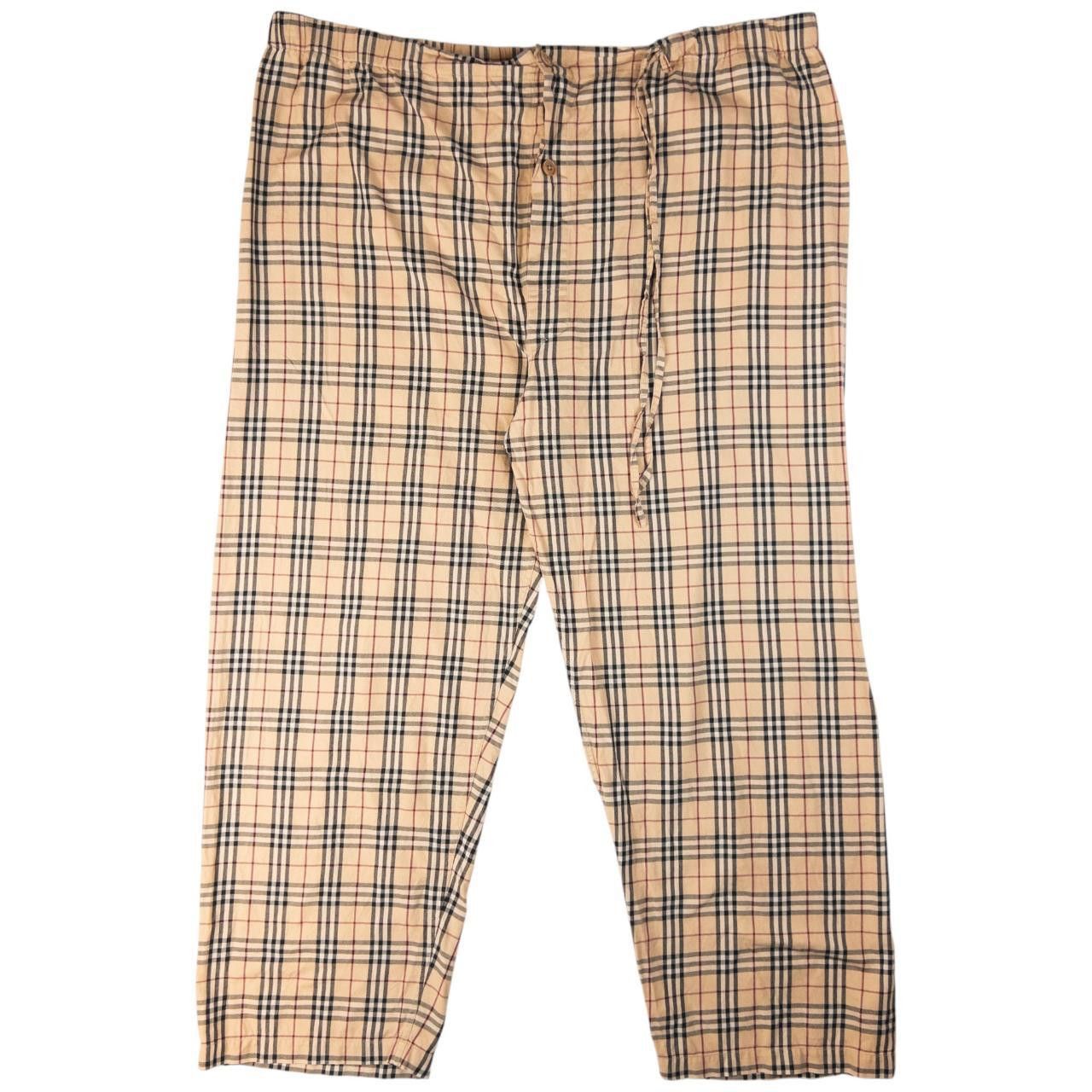 Burberry Vintage Burberry Nova Check Long Pyjama Set Size L Size ONE SIZE - 4 Thumbnail