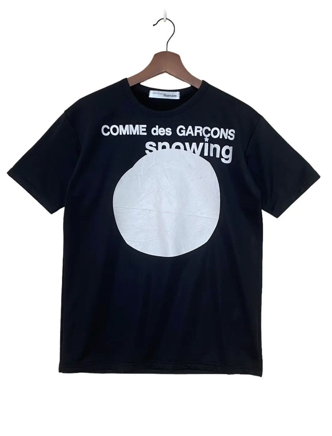 “snowing” Promo Tee in Black, Men's