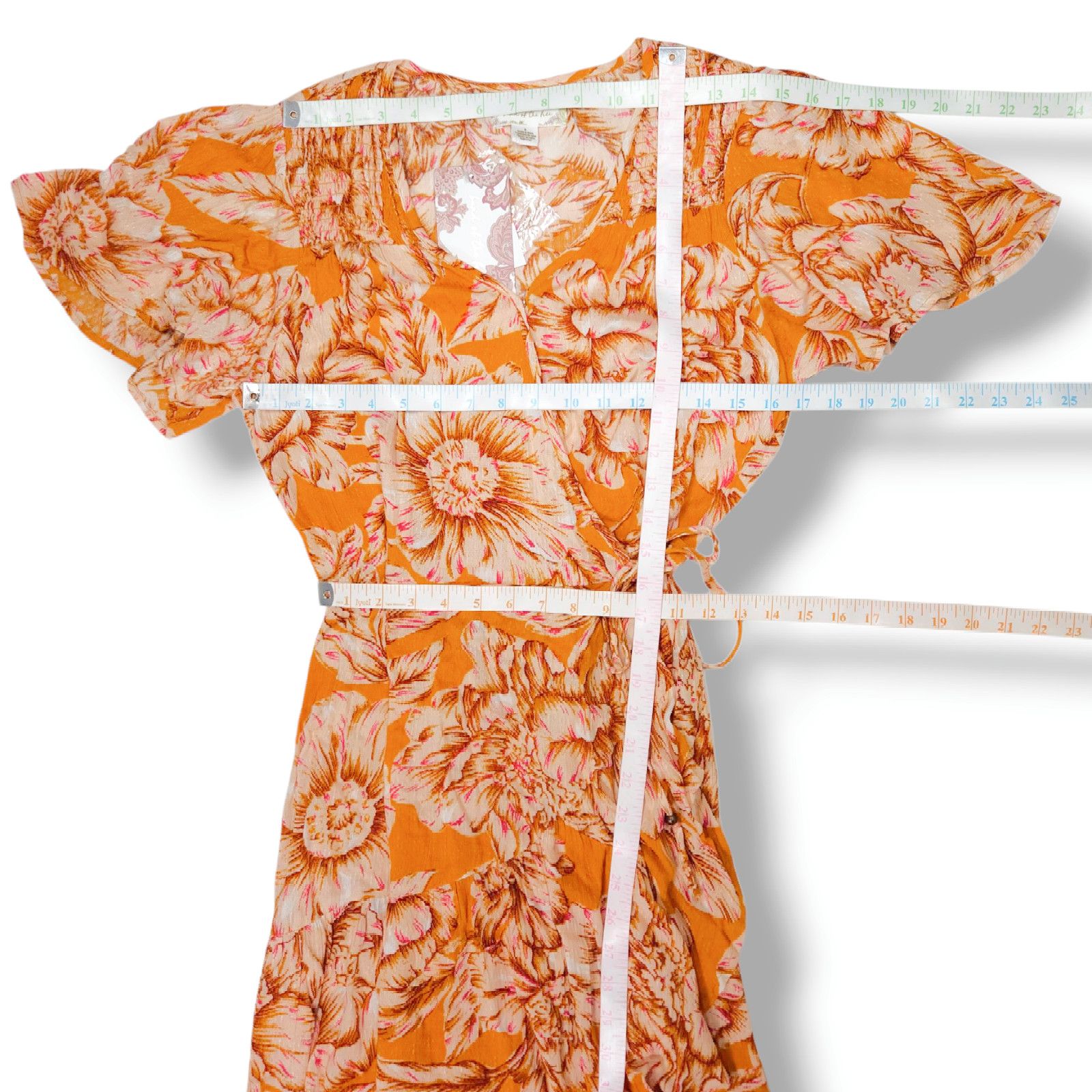 Other NWT Band of the Free Heather Wrap Maxi Dress Sz. S [4-6] Size S / US 4 / IT 40 - 11 Thumbnail