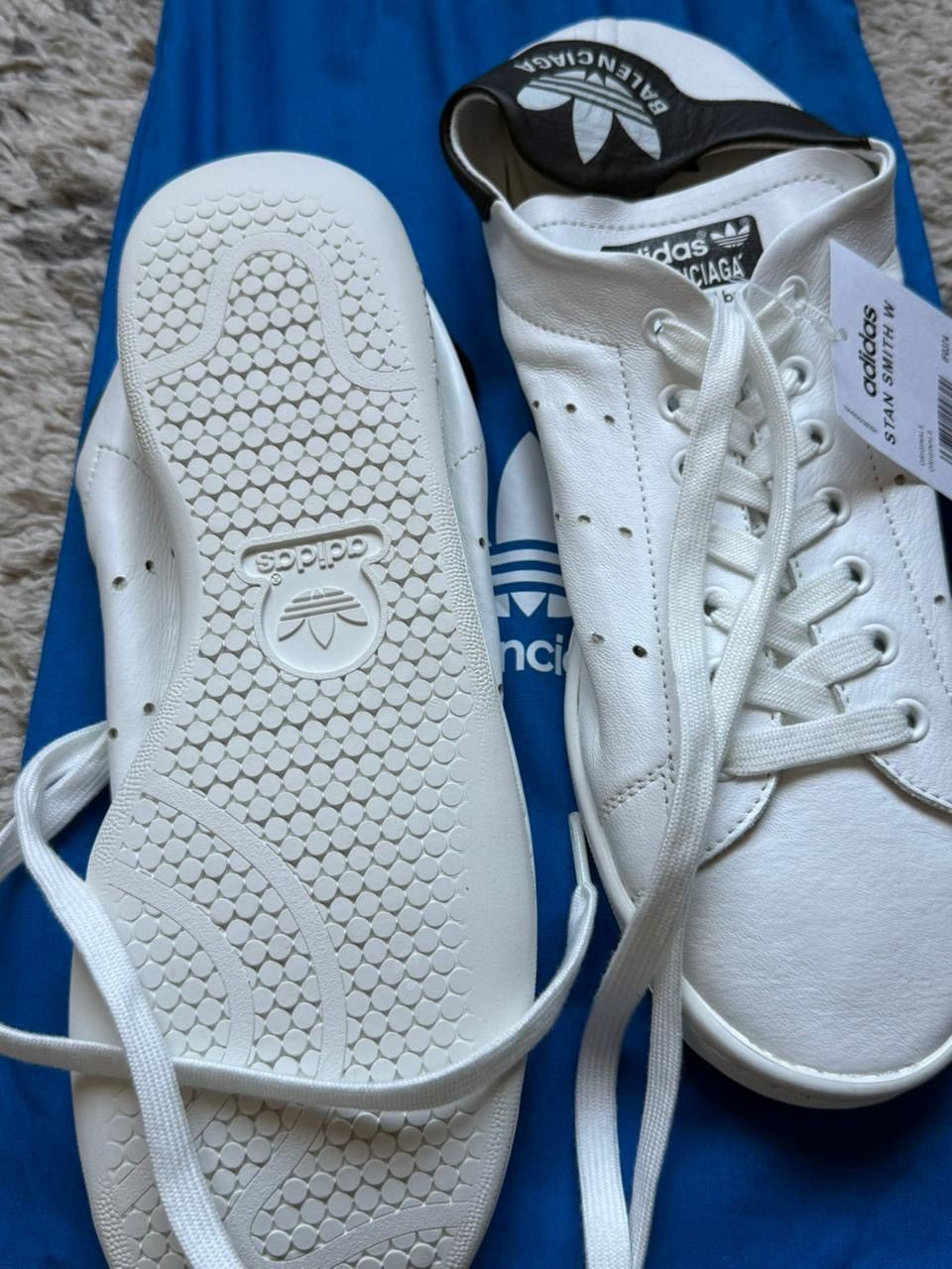 Balenciaga Balenciaga Adidas stan smith black Size US 9 / EU 42 - 3 Thumbnail