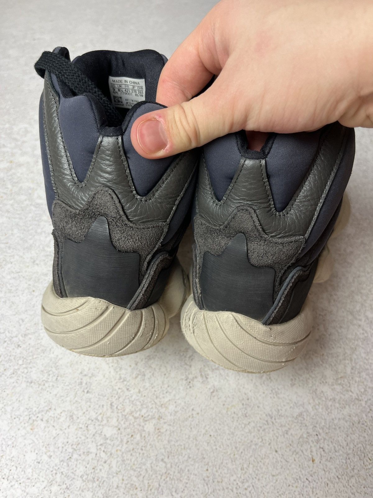 Adidas Adidas Yeezy 500 High Slate FW4968 Kanye West Ye Season Size US 9 / EU 42 - 10 Thumbnail