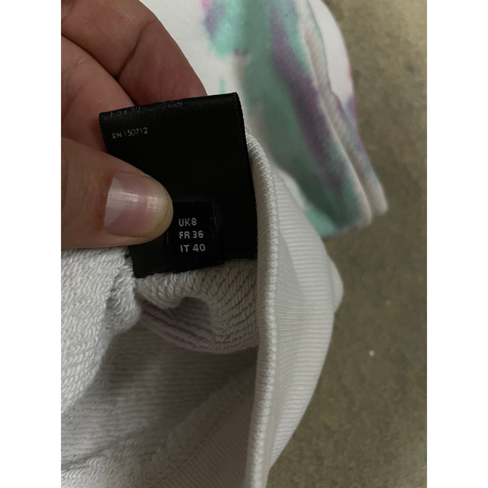 Amiri Amiri Sweatsuit Tye Dye White Pink Mint Small Used Size US S / EU 44-46 / 1 - 6 Thumbnail