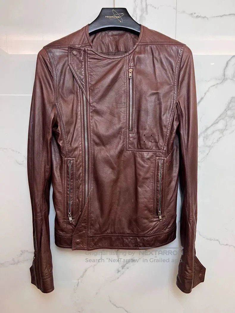 Rick Owens Rick Owens Bloody sheepskin leather jacket. Size US L / EU 52-54 / 3 - 1 Thumbnail
