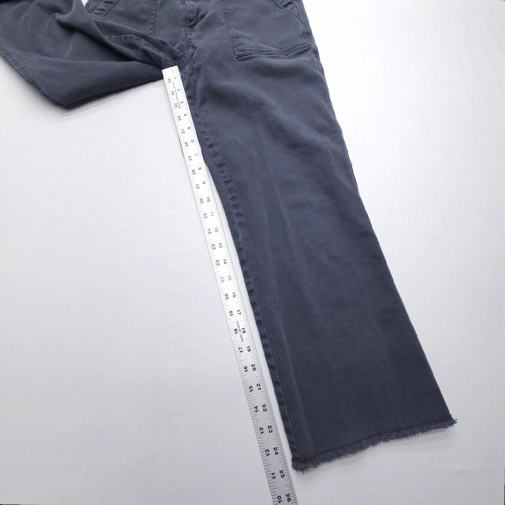 Faherty Faherty Pants in Washed Black Size 27 Cotton Blend Chino Straight Flat Front Regular Classic City Womens Size 27" / US 4 / IT 40 - 7 Thumbnail