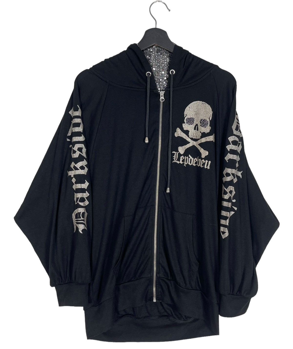 Affliction × If Six Was Nine × Japanese Brand Plein Beaute Dark Side Hoodie Size L / US 10 / IT 46 - 2 Thumbnail