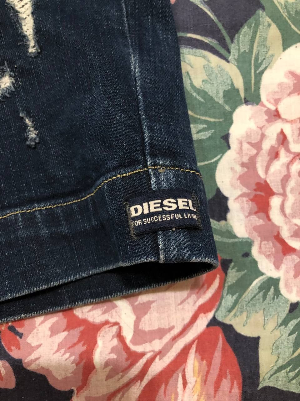 Diesel denim shorts streetwear DIESEL Vintage crazy Y2K Size US 30 / EU 46 - 6 Thumbnail