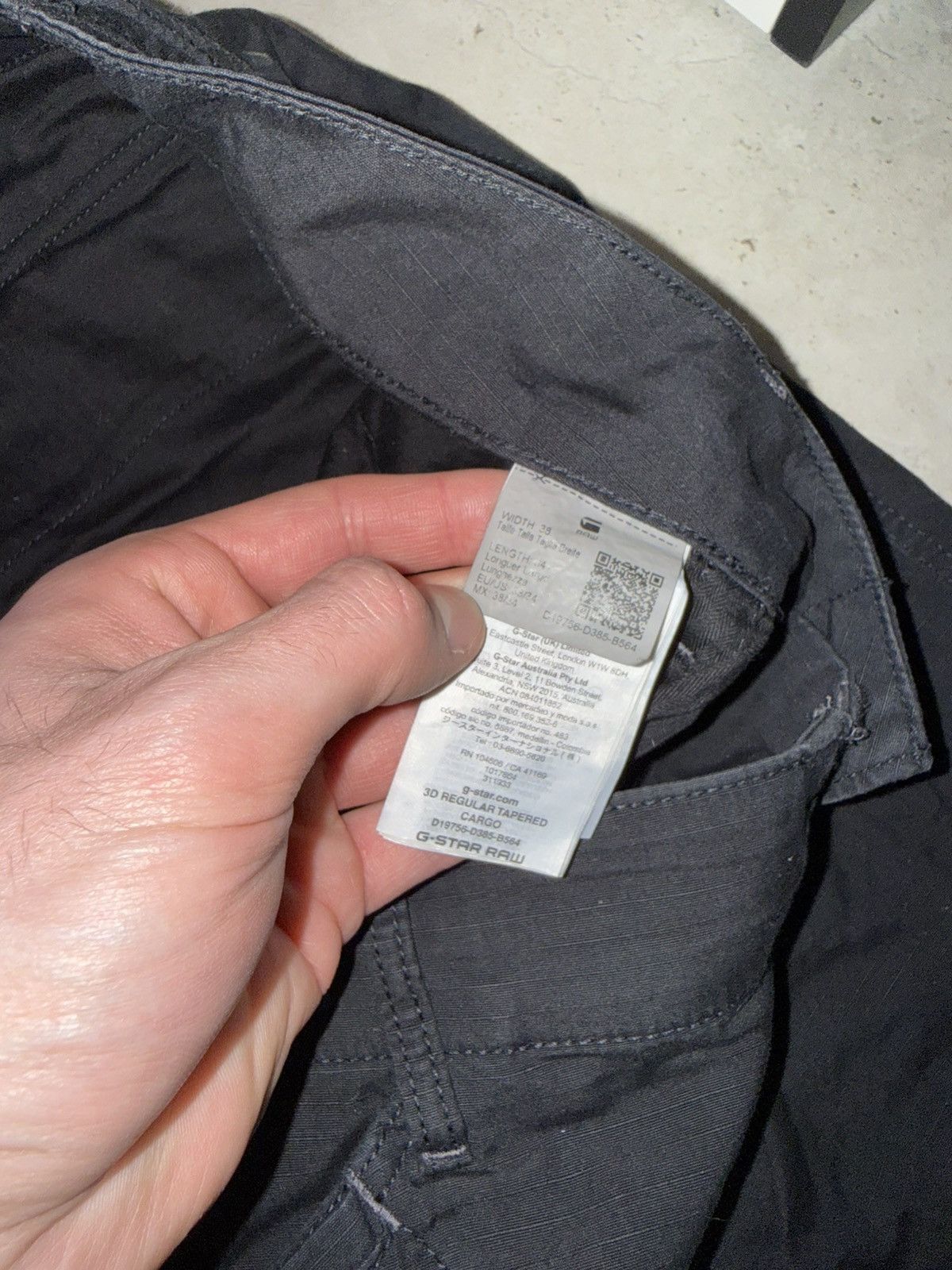 G-Star VERY RARE G STAR RAW TAPERED CARGO PANTS JAPAN STYLE Y2K 90s Size US 36 / EU 52 - 5 Thumbnail