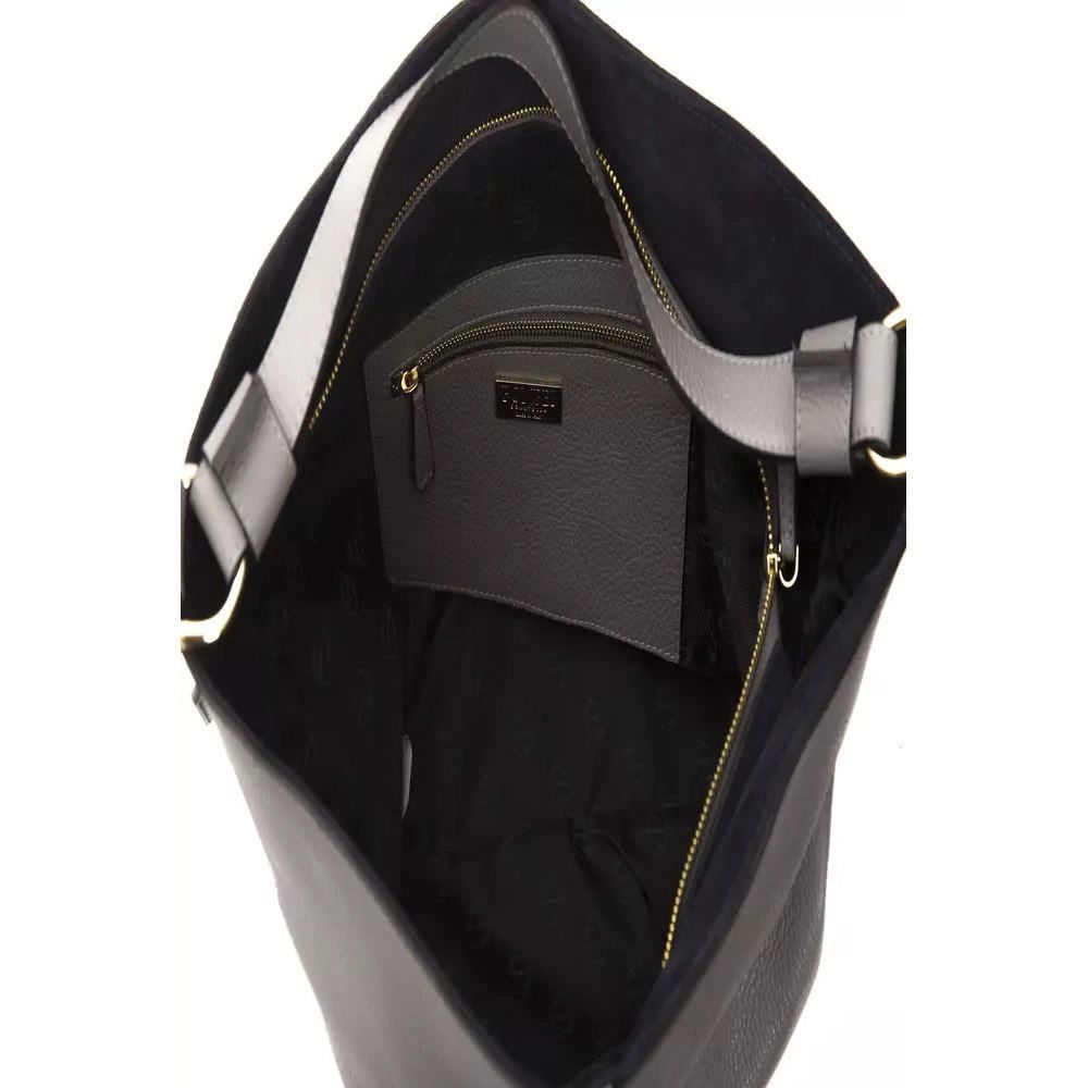Other Pompei Donatella Gray Leather Shoulder Bag Size ONE SIZE - 5 Thumbnail