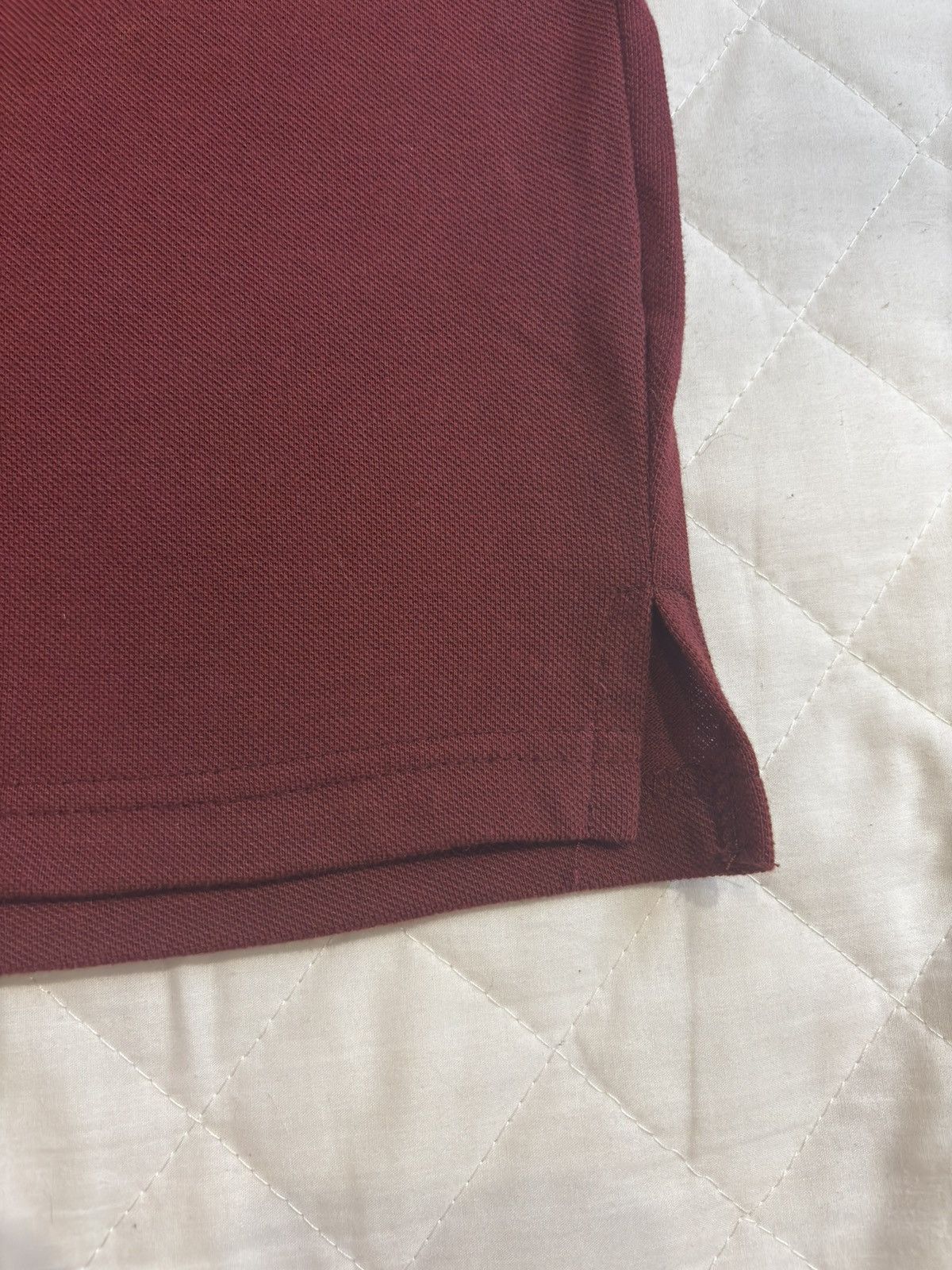 Other Burgundy Polo Shirt.mt037 Size US S / EU 44-46 / 1 - 5 Thumbnail