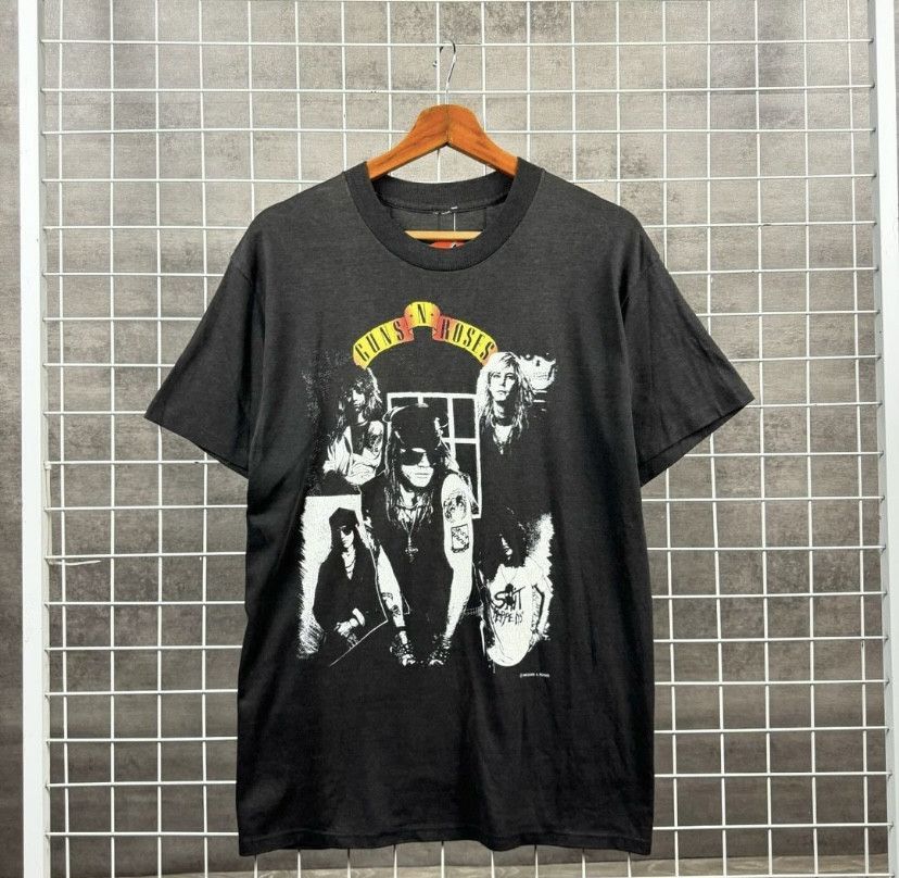 Band Tees VINTAGE GUNS N ROSES APPETITE FOR DESTRUCTION 1988 Size US L / EU 52-54 / 3 - 1 Thumbnail