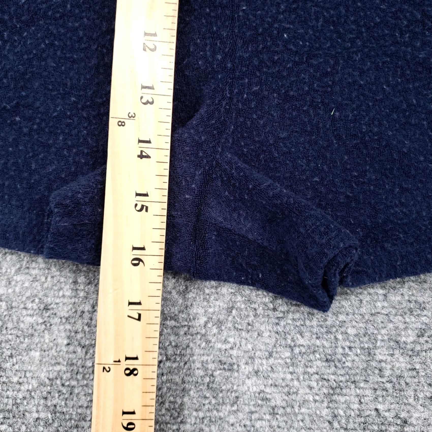 7 For All Mankind 7 For All Mankind Sleep Shorts Womens L Large Blue Fleece Lounge Drawstring Size 36" / US 14 / IT 50 - 6 Thumbnail