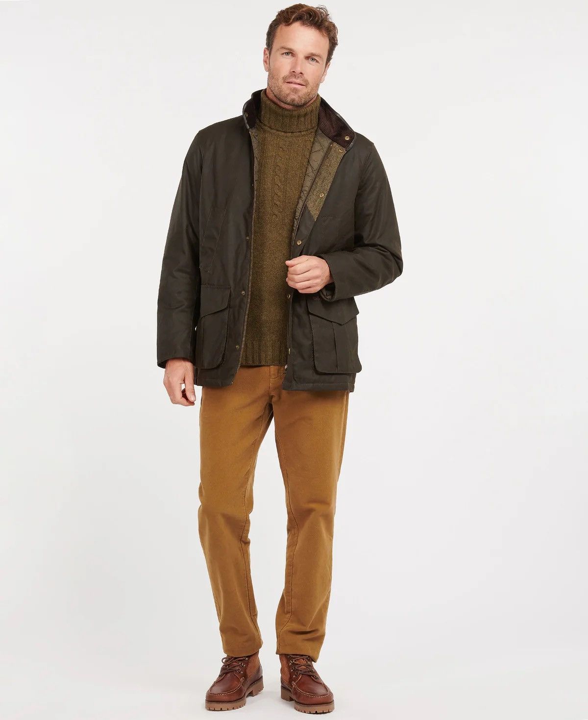 Barbour × Noah 🇬🇧 Barbour Hereford Wax Jacket Rare Retro Size US M / EU 48-50 / 2 - 4 Thumbnail
