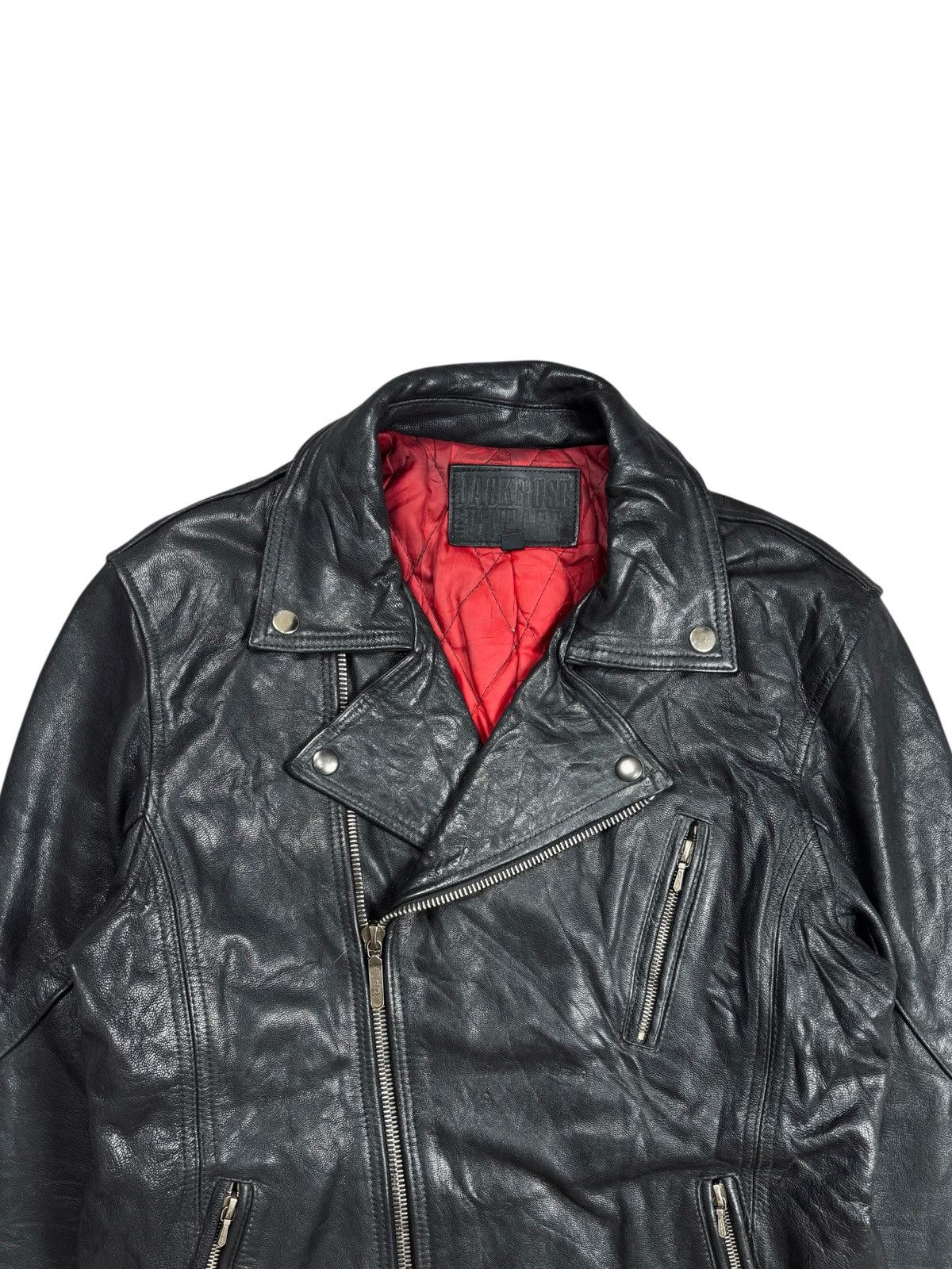 JACKROSE Archive Jackrose - Riri Zips Rider Leather Jacket Size US M / EU 48-50 / 2 - 6 Thumbnail