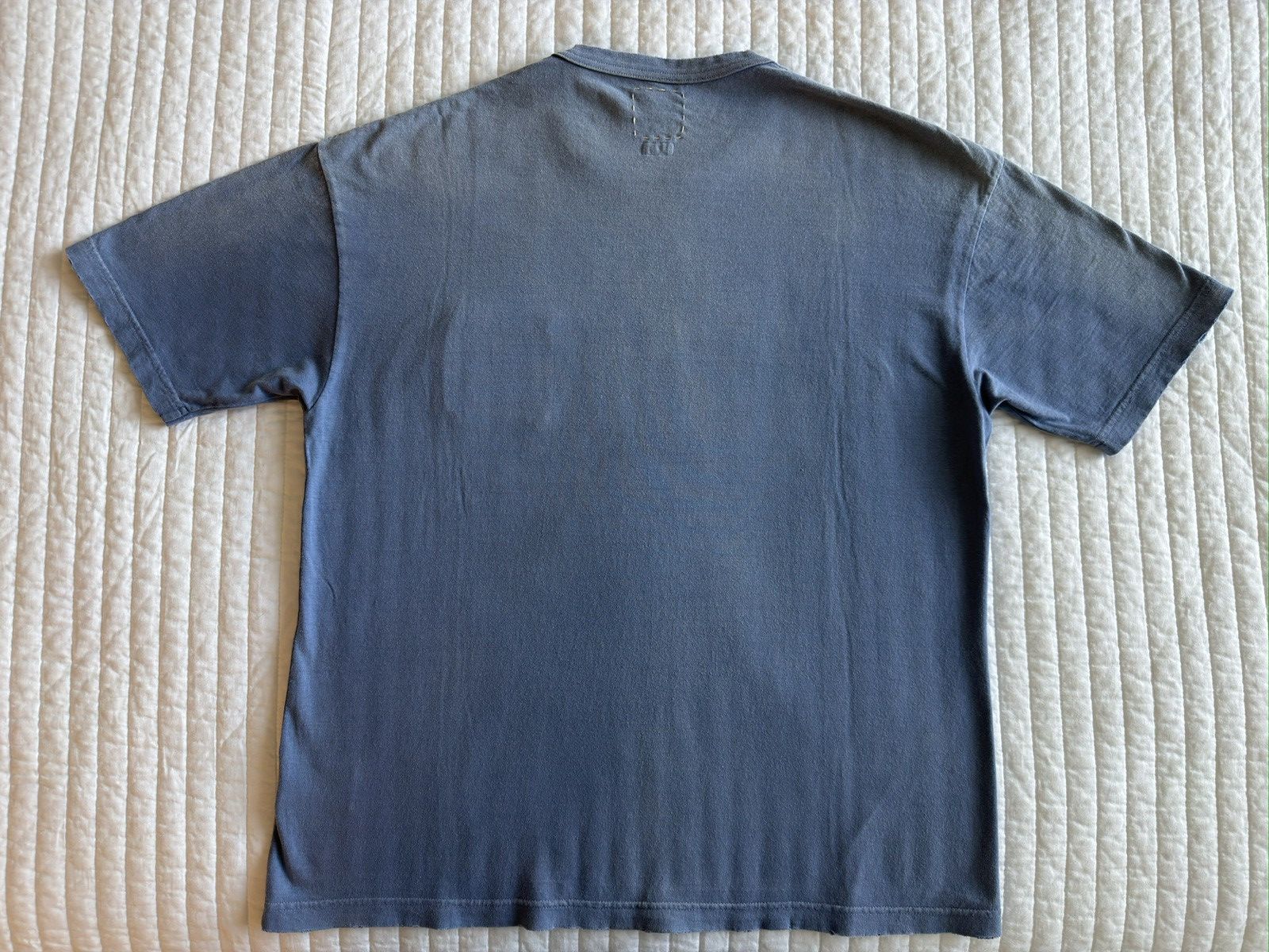 Visvim Visvim Jumbo Crash Tee Size 3 Blue Size US L / EU 52-54 / 3 - 2 Thumbnail