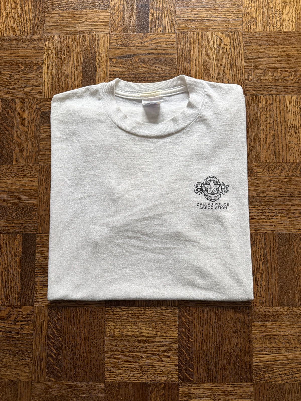 Vintage Vintage 90s Dallas Police Department Graphic Tee Size US L / EU 52-54 / 3 - 1 Thumbnail