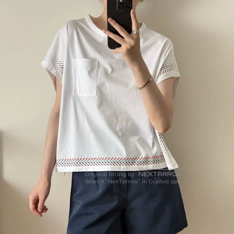 Hermes Hermes 25SS Sleeveless Dress with Hikari-style Edged Decor Size XXS / US 00 / IT 34 - 8 Thumbnail