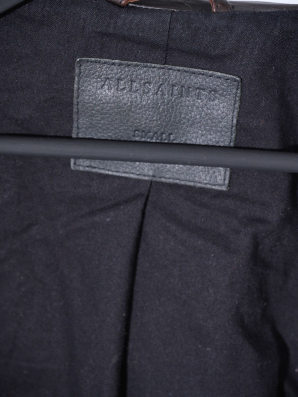 Allsaints AllSaints Cargo Biker Leather Faded Jacket size S Size US S / EU 44-46 / 1 - 5 Thumbnail