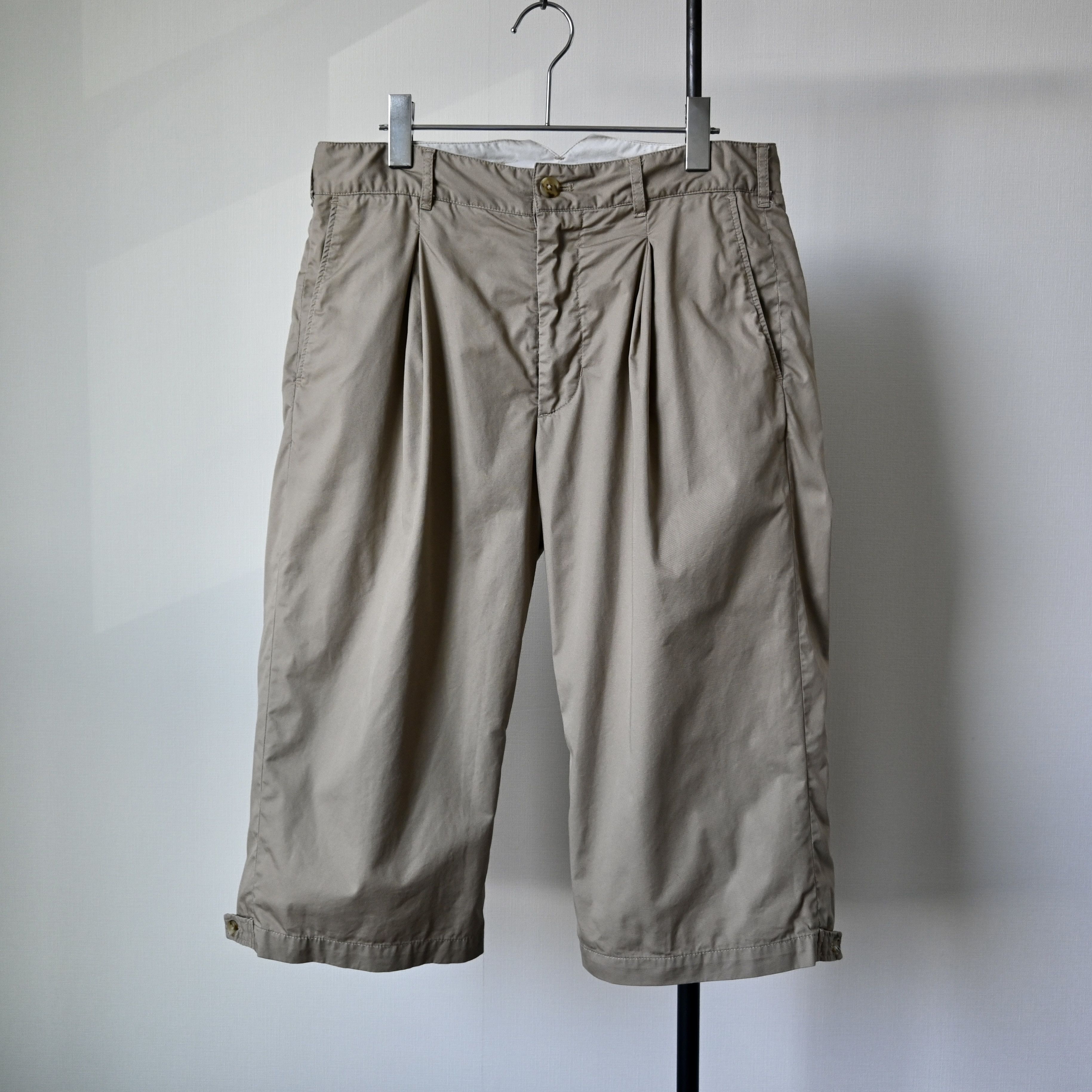Engineered Garments Engineered Garments buckled back plus-four 3/4 twill shorts Size US 32 / EU 48 - 1 Thumbnail
