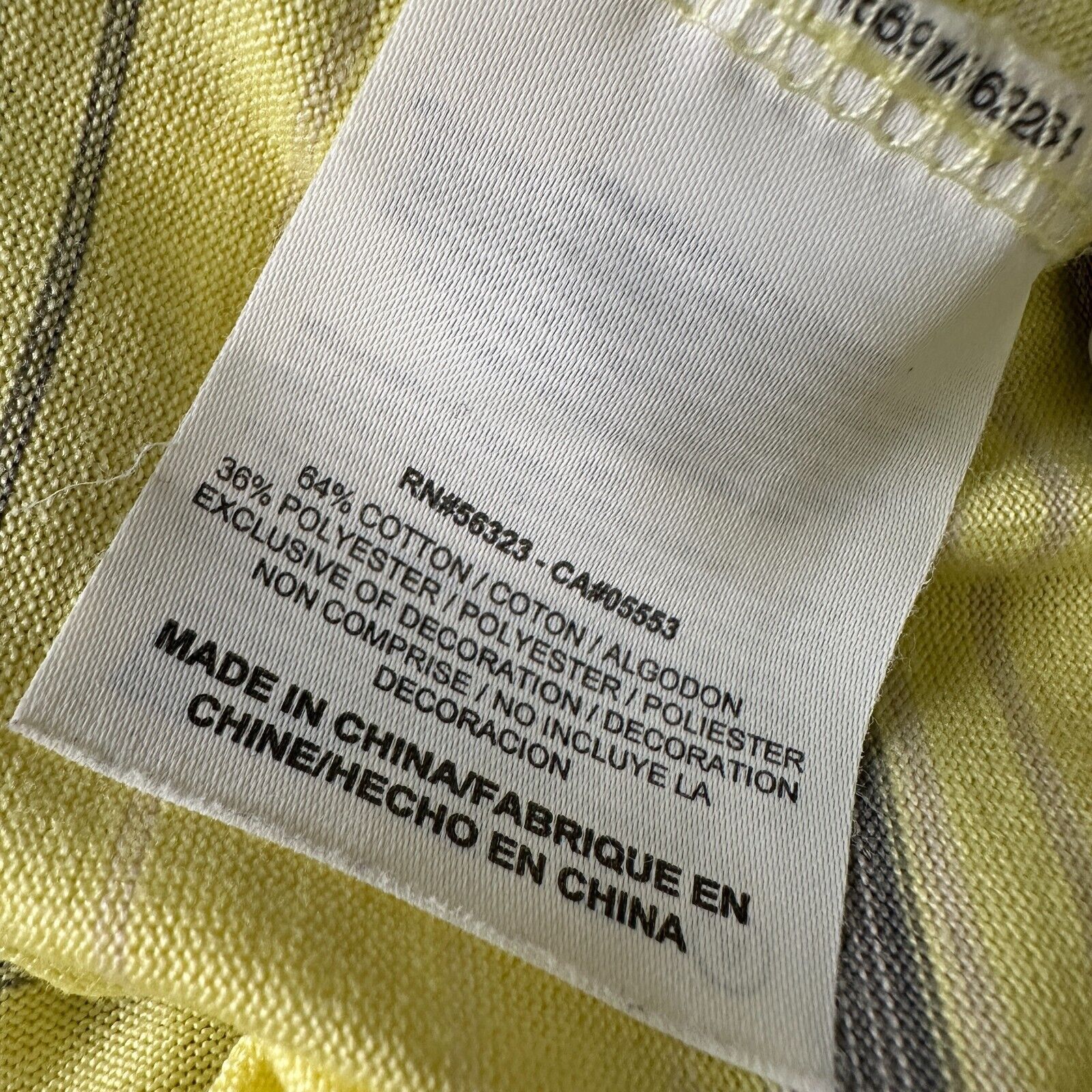 Nike Nike Tiger Woods Polo Shirt Men’s XL Yellow Striped Golf Size US XL / EU 56 / 4 - 7 Thumbnail