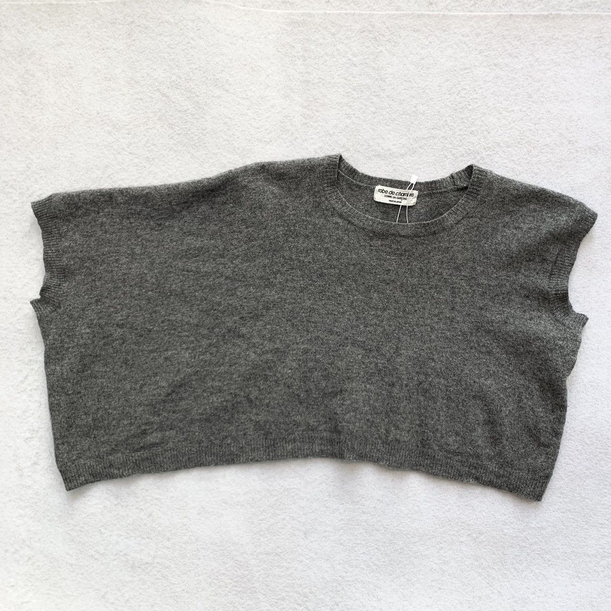 Comme des Garcons COMME des Garçons AD1996 Asymmetrical Sleeveless Knit Top Size US M / EU 48-50 / 2 - 1 Thumbnail
