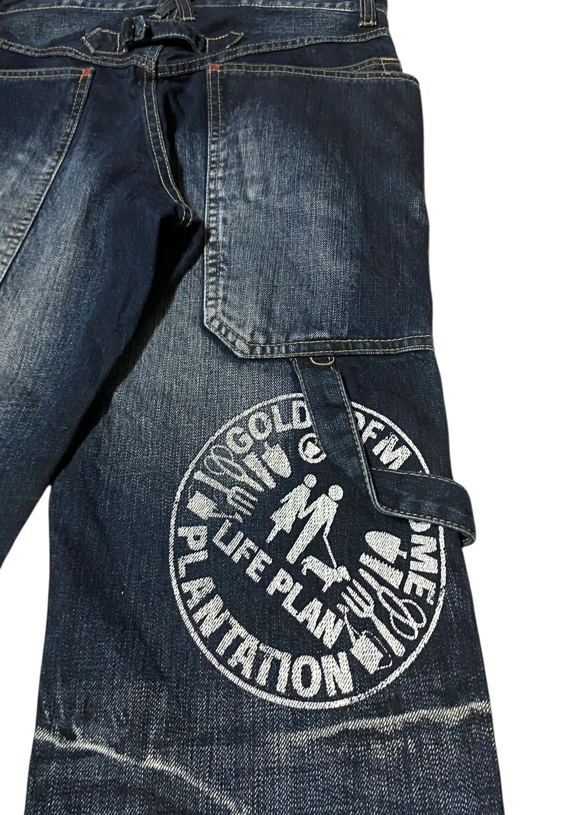 PPFM Very Rare Vintage Japanese Brand PPFM Tactical Jeans 2000s Size US 32 / EU 48 - 8 Thumbnail