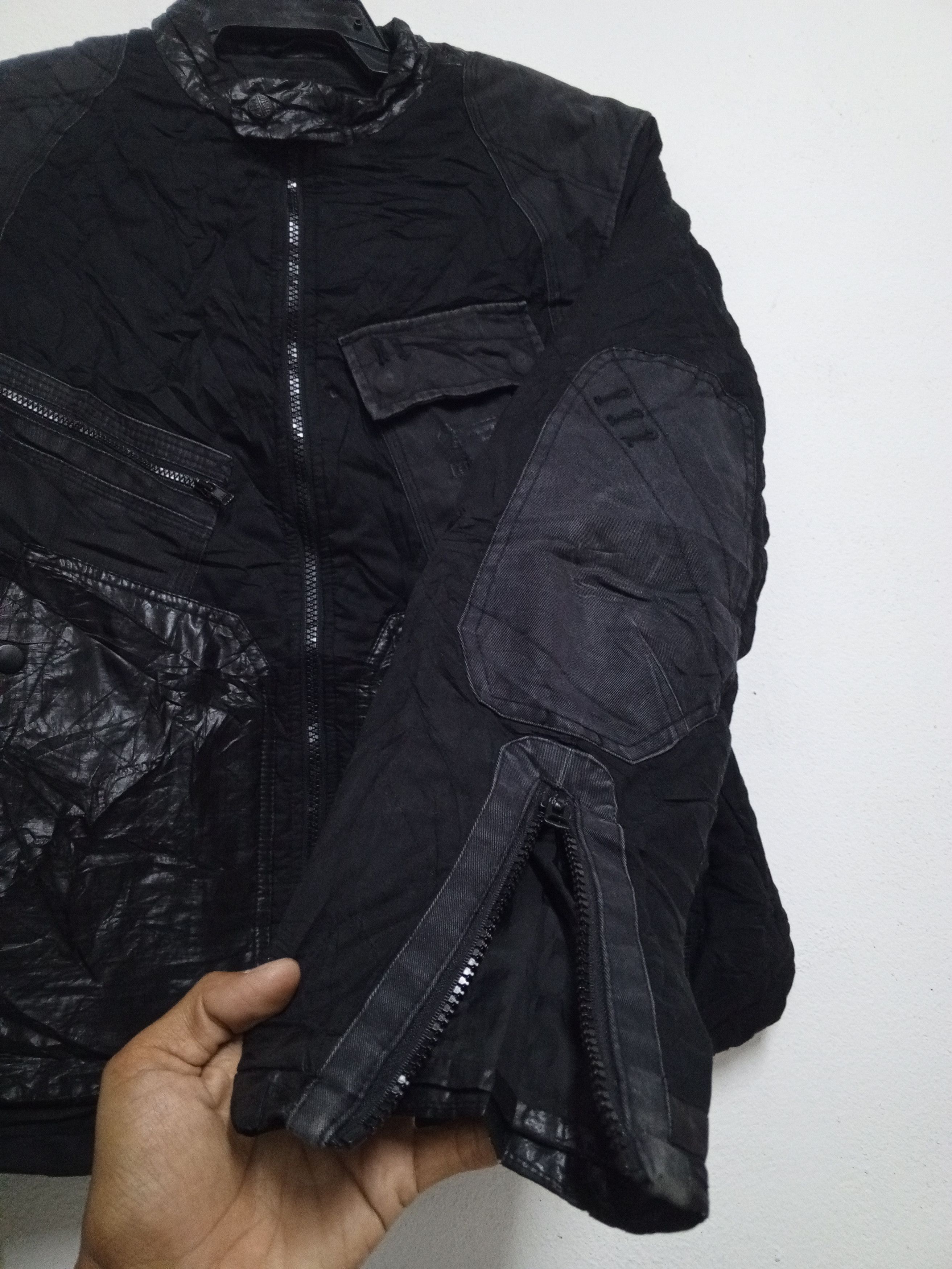 Diesel DIESEL JACKET RARE MANY POCKETS BLACK Size US M / EU 48-50 / 2 - 6 Thumbnail