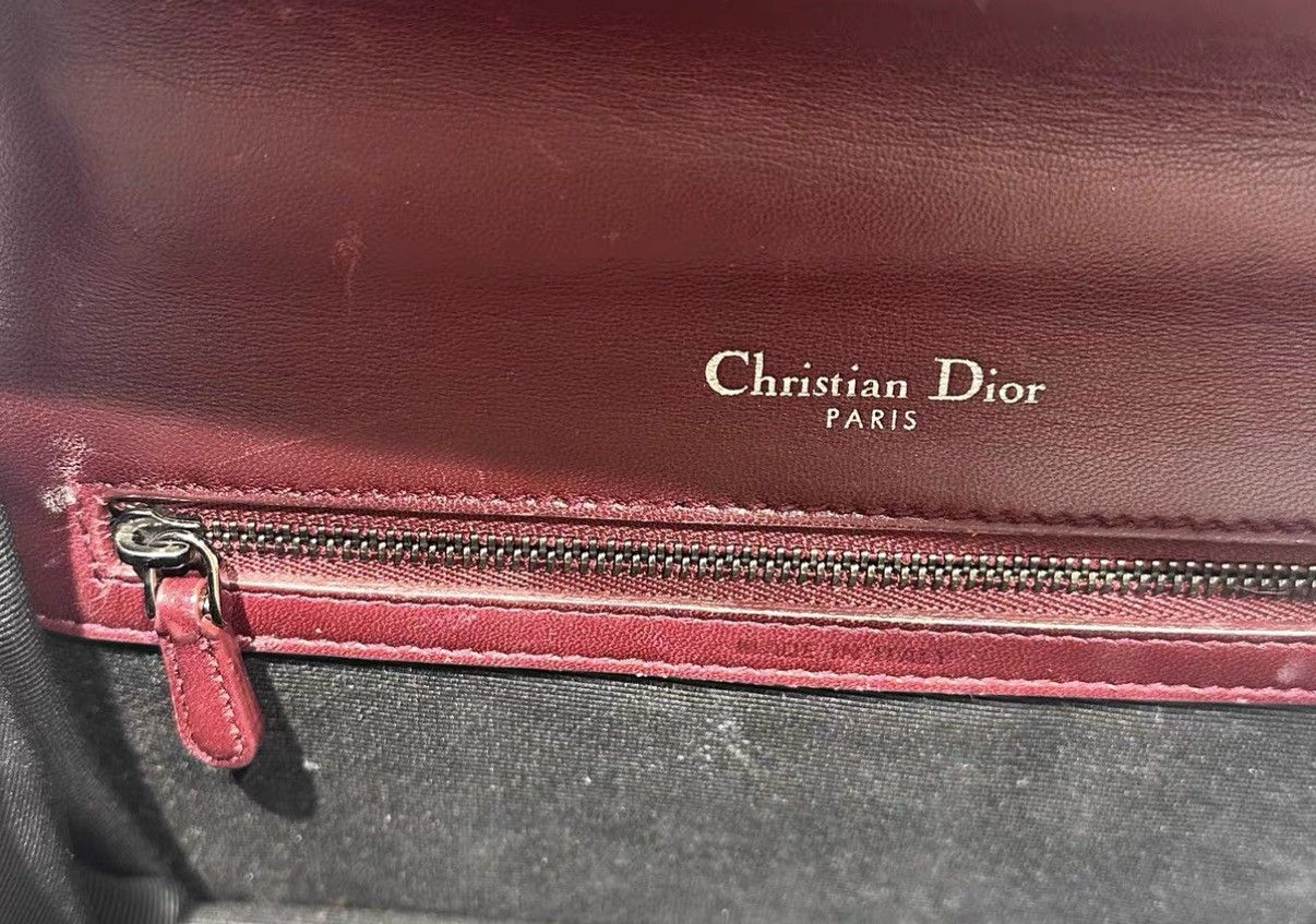 Dior Dior Diorama small burgundy chain bag J38 Size ONE SIZE - 8 Thumbnail