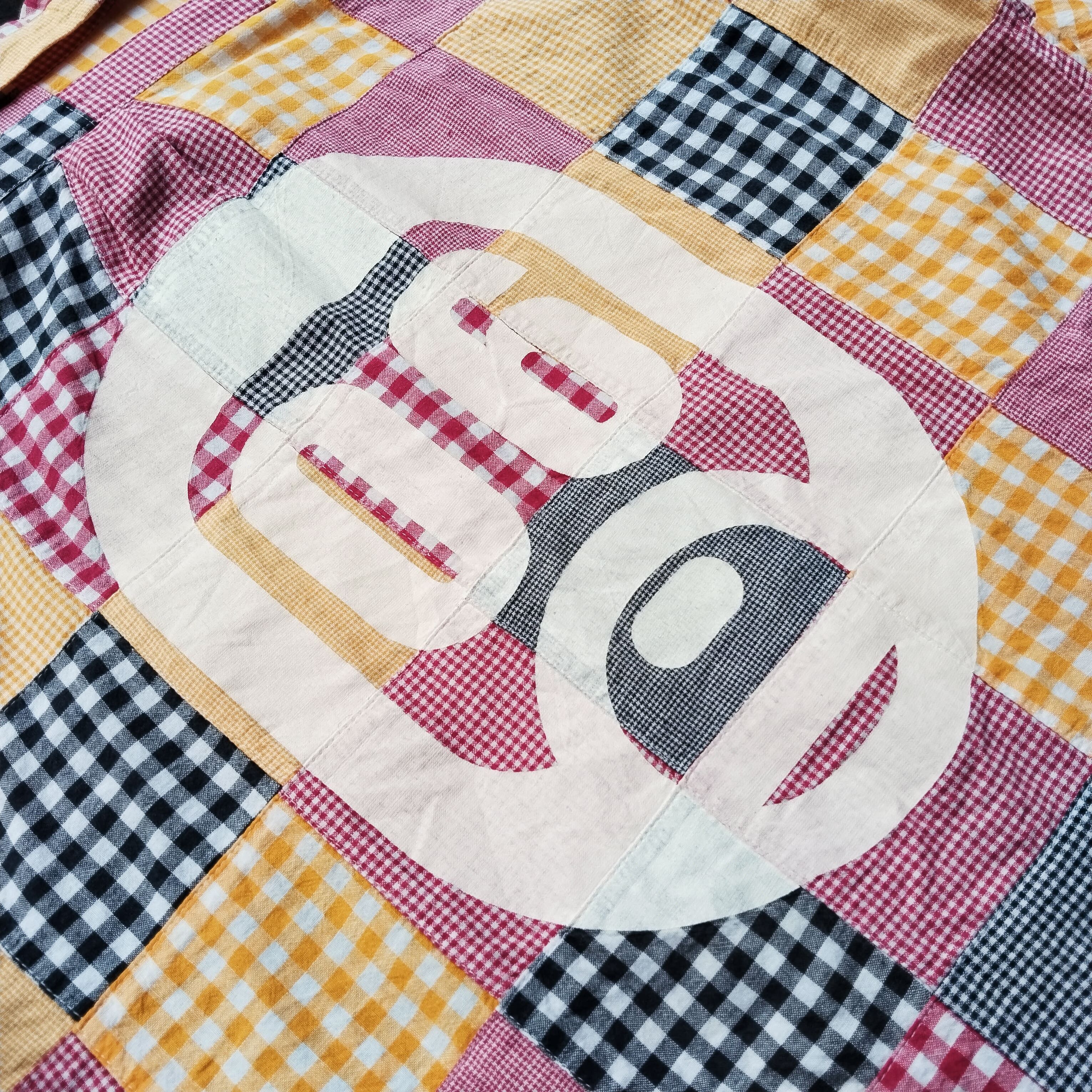 Bape 2006 Bape Baby Milo Patchwork Button Up Size S / US 4 / IT 40 - 2 Thumbnail